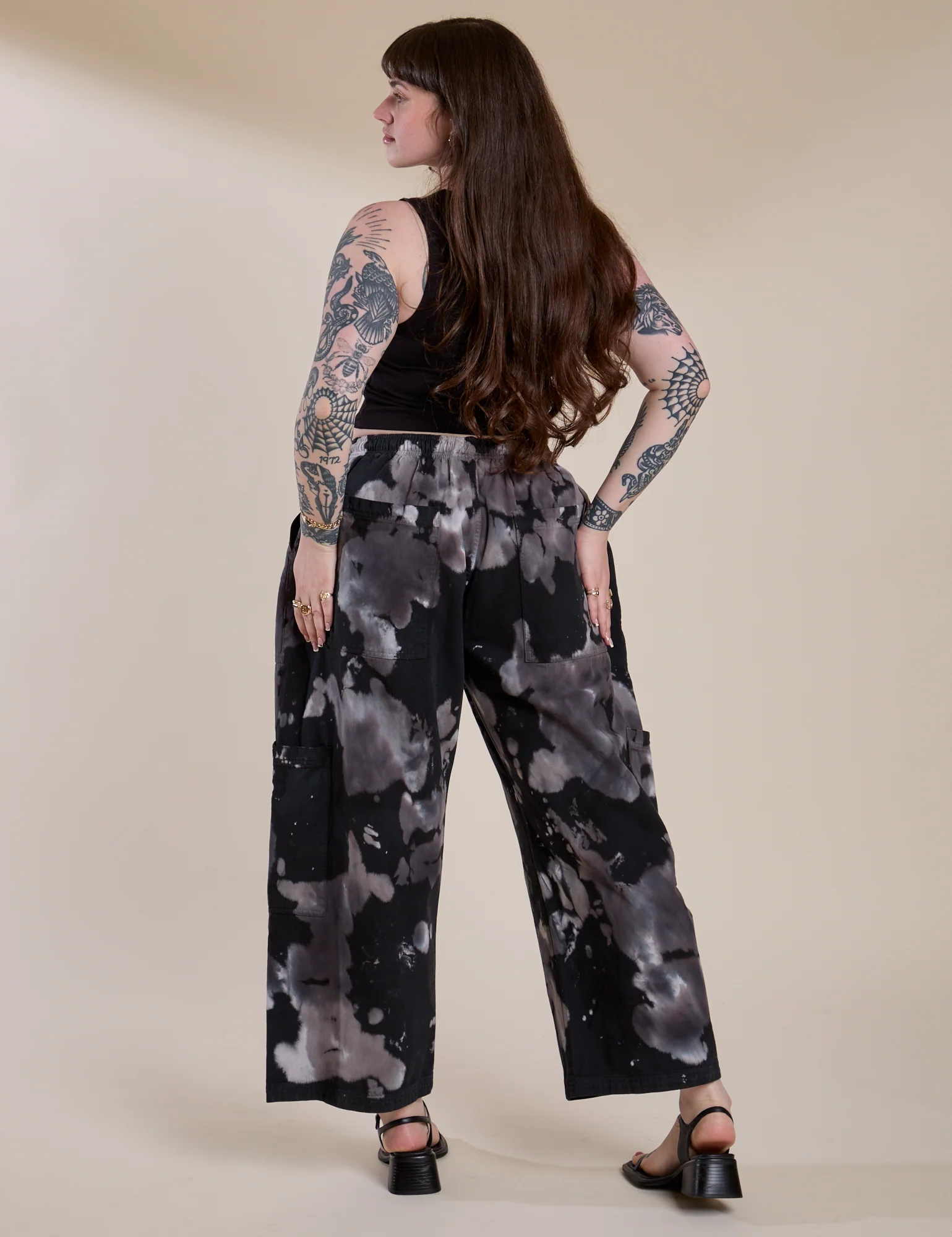 Magic Waters Drop Pocket Pants - Ink Blot - Image 7