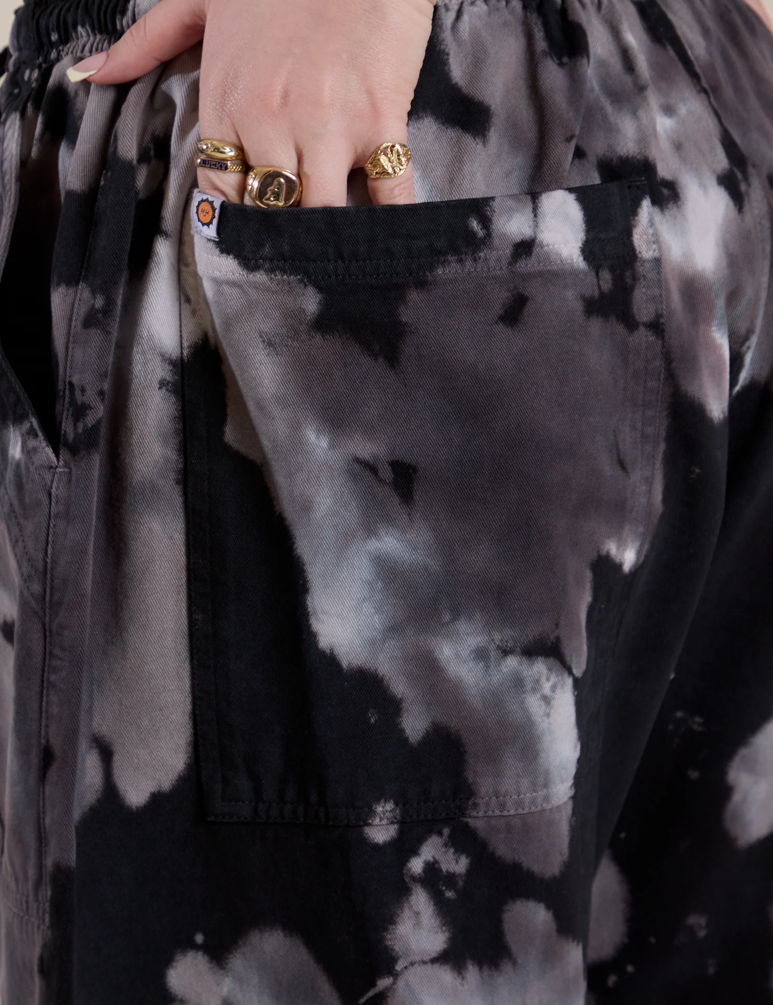 Magic Waters Drop Pocket Pants - Ink Blot - Image 8