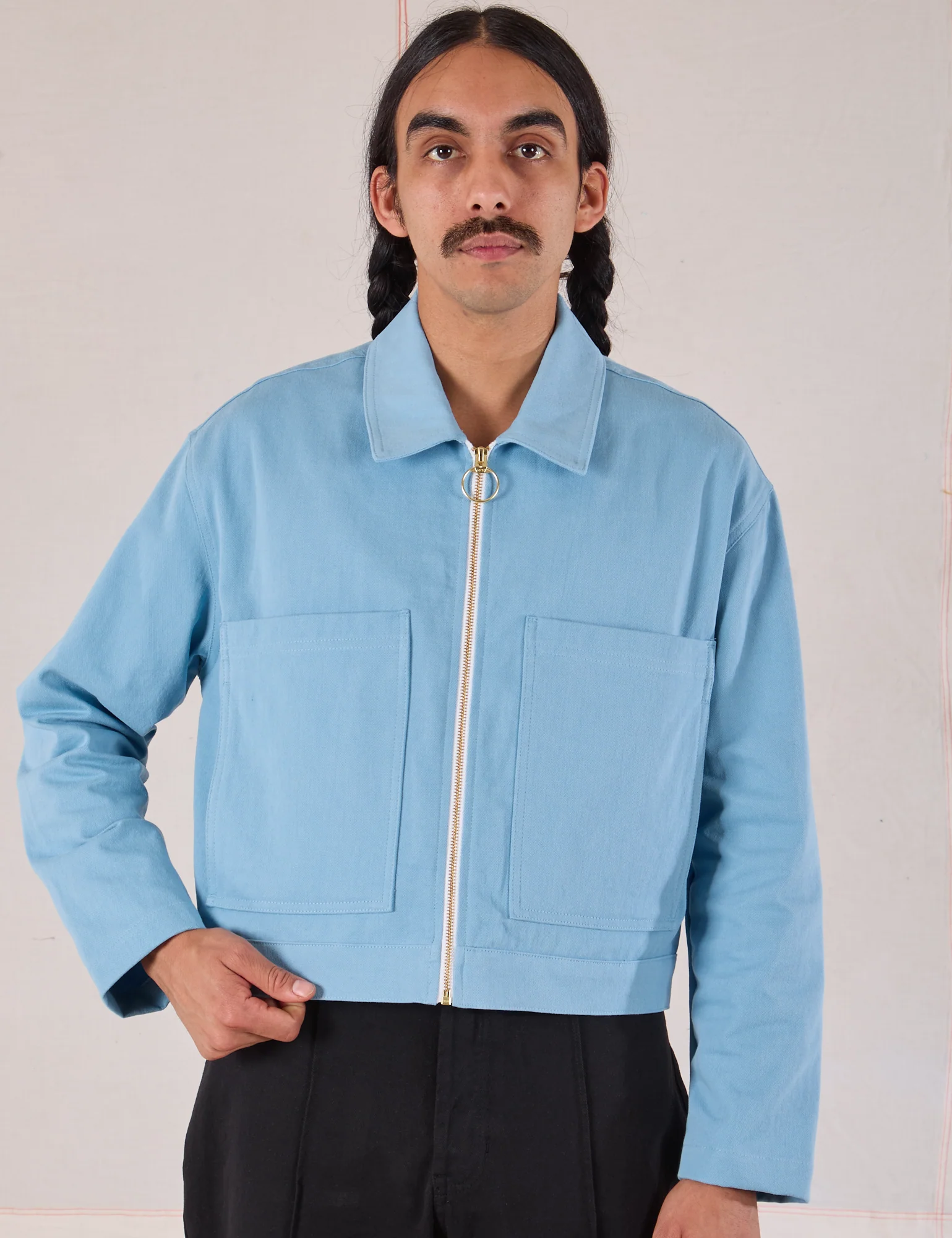 Mechanic Jacket - Baby Blue *FINAL SALE* - Image 22