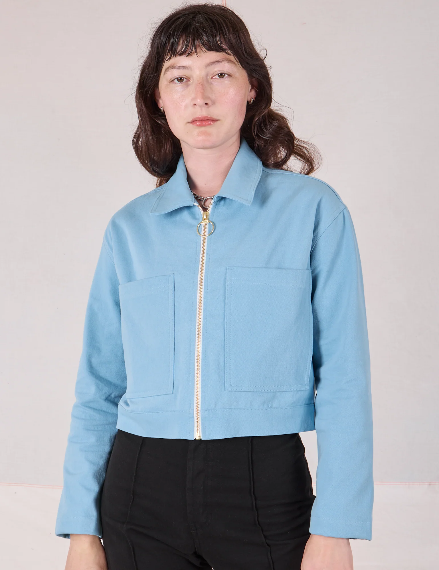 Mechanic Jacket - Baby Blue *FINAL SALE* - Image 9