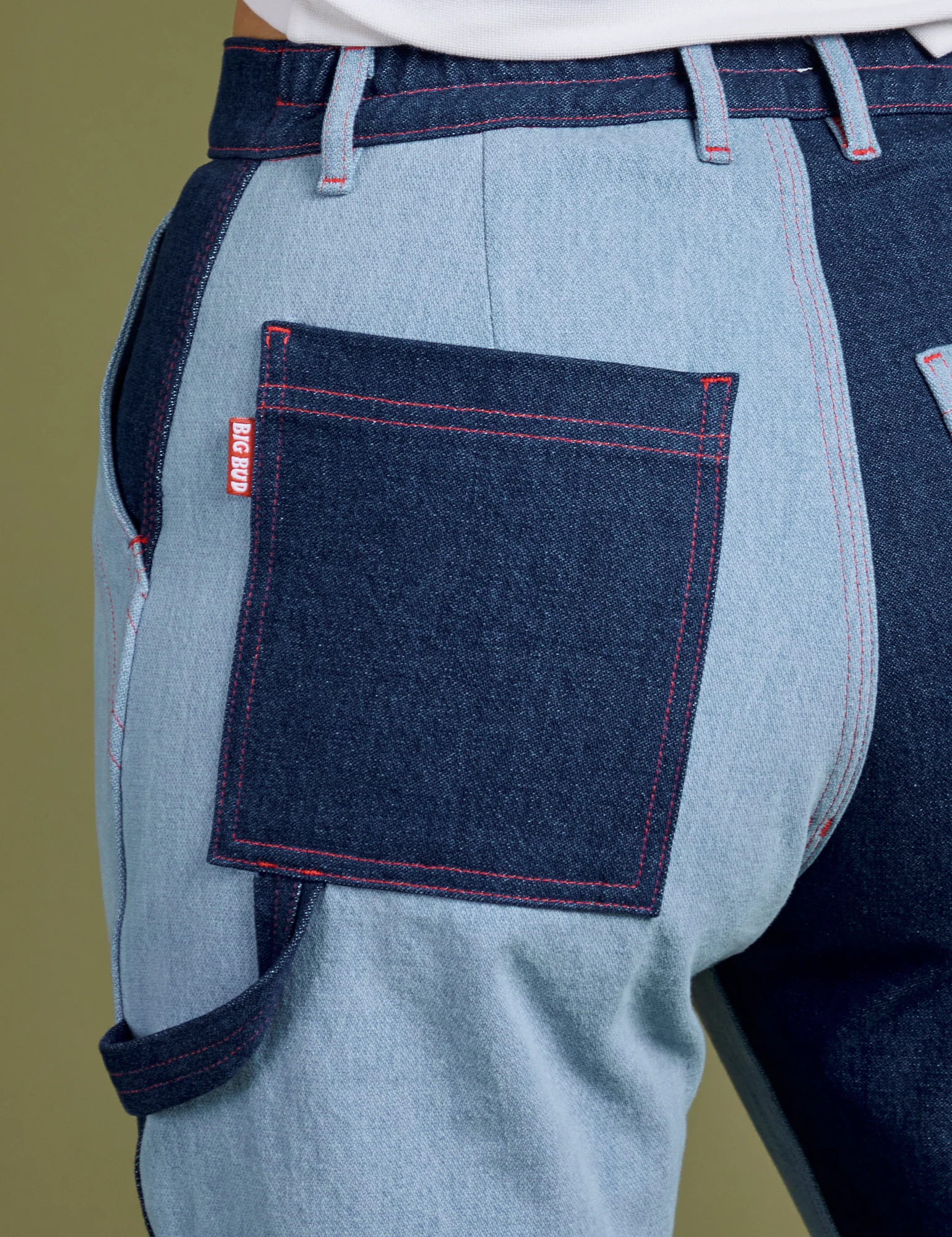 Mismatched Denim Carpenter Jeans - Image 10