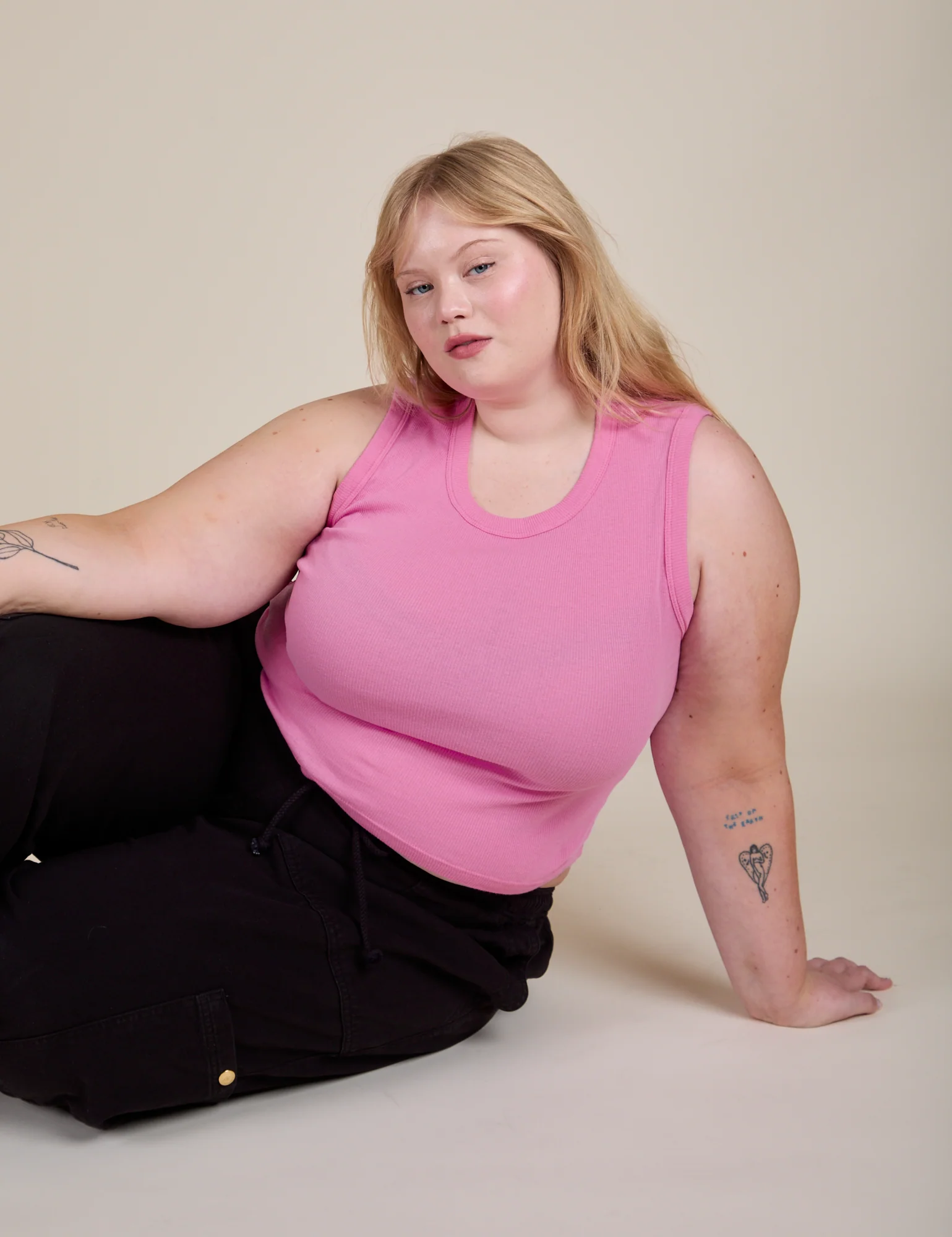 Muscle Tee - Bubblegum Pink