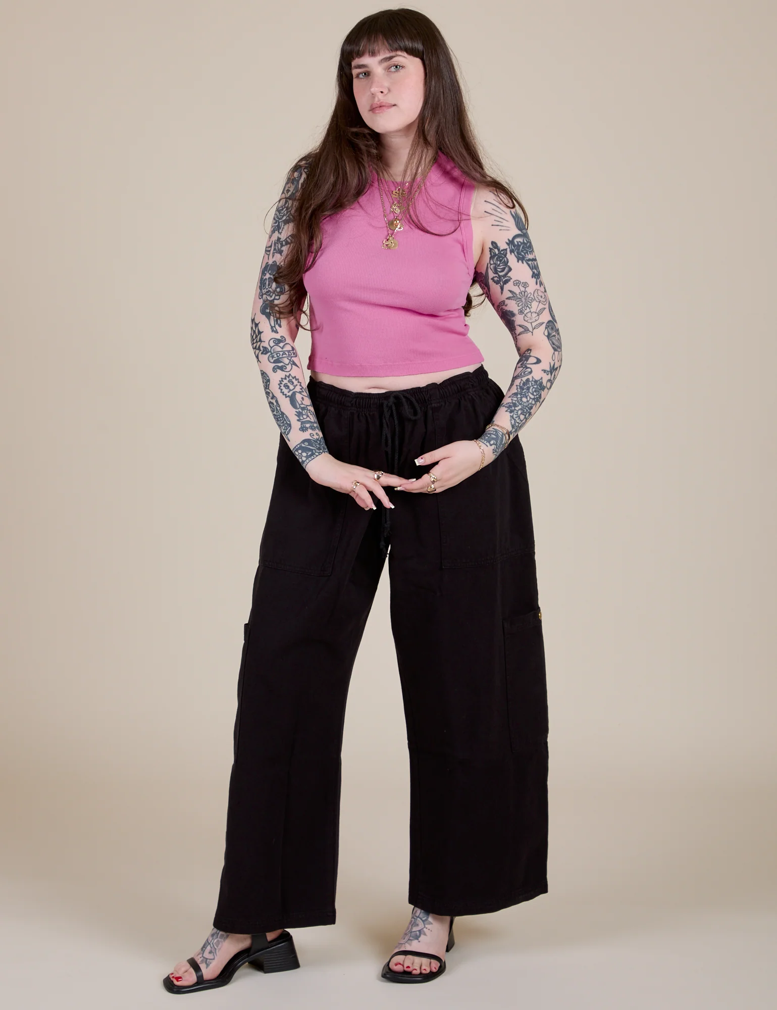 Muscle Tee - Bubblegum Pink - Image 26