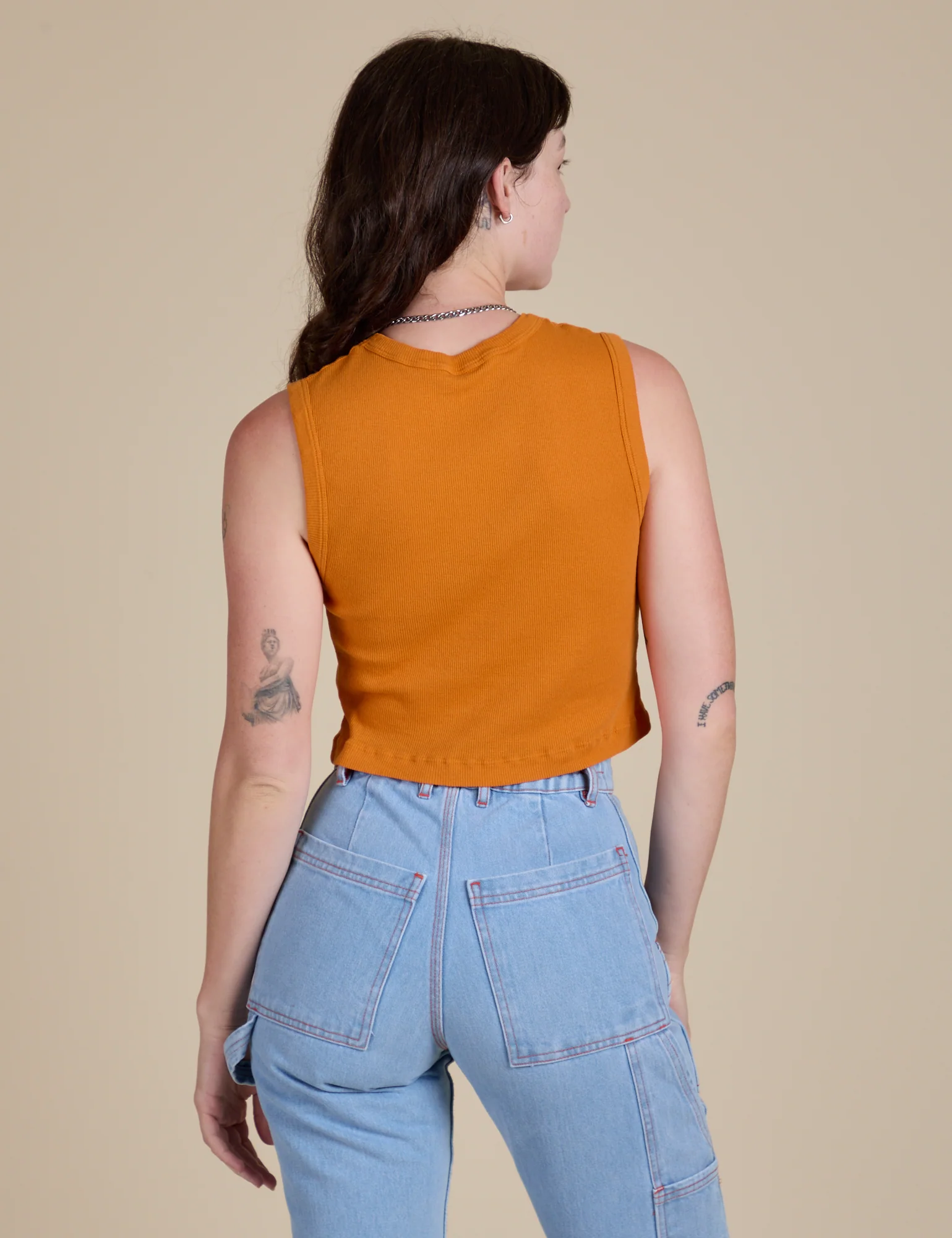 Muscle Tee - Creamsicle Orange - Image 14