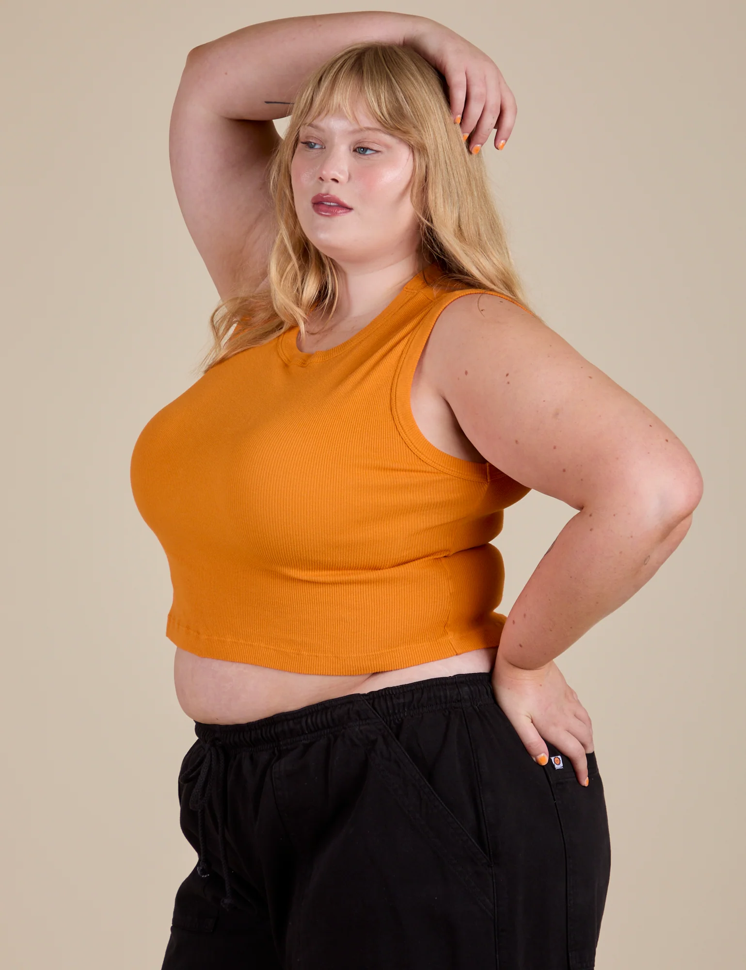 Muscle Tee - Creamsicle Orange - Image 20