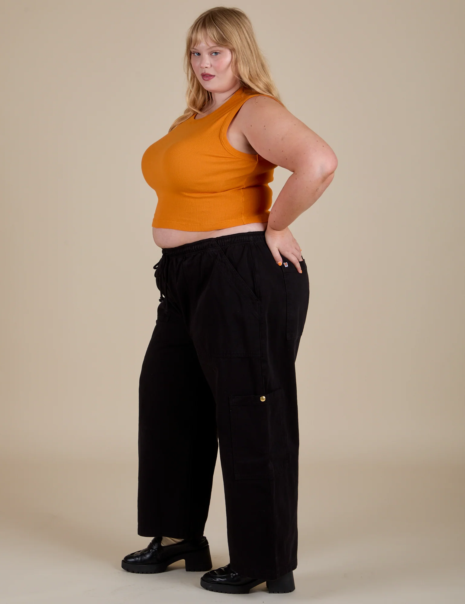Muscle Tee - Creamsicle Orange - Image 21