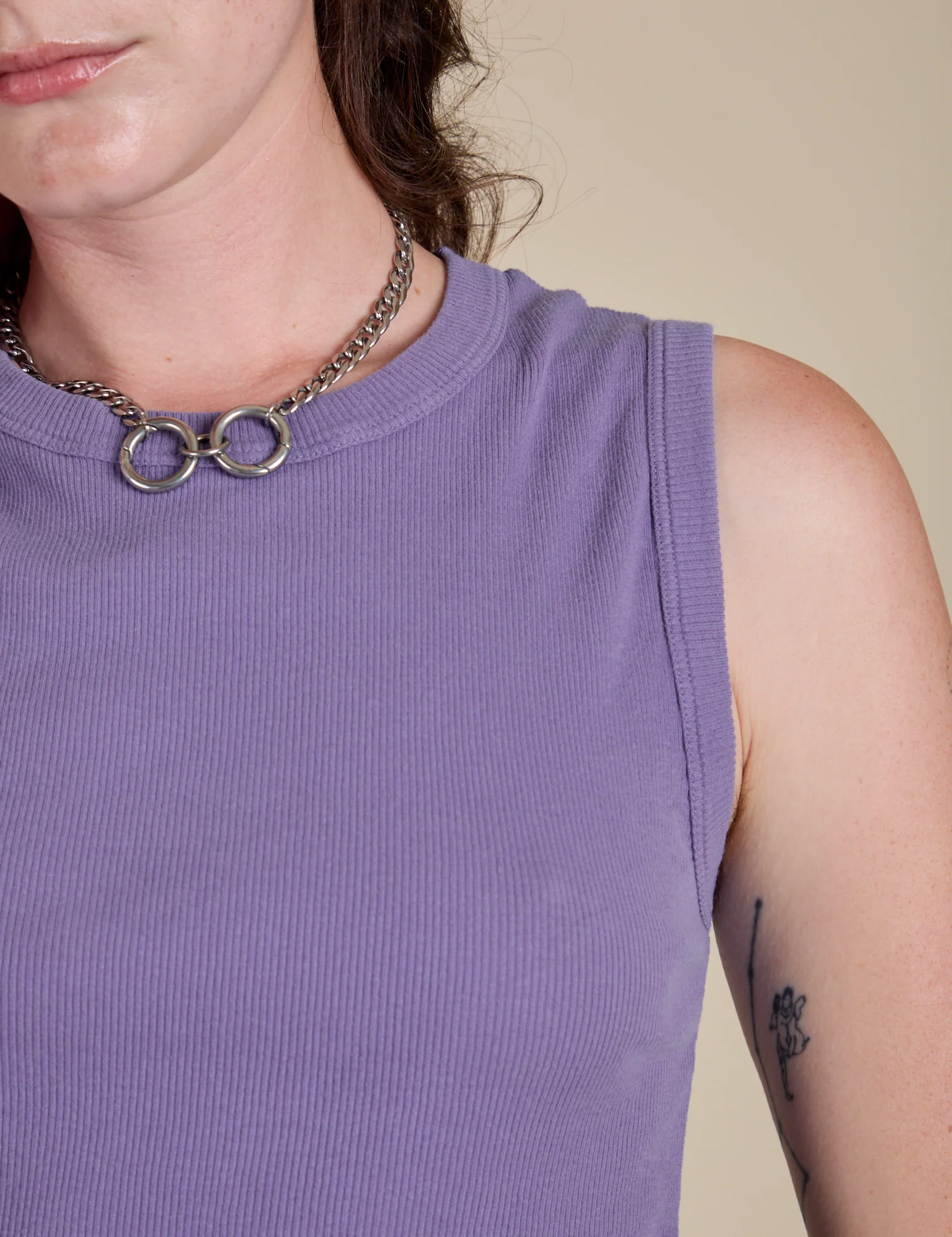 Muscle Tee - Faded Grape - Image 11