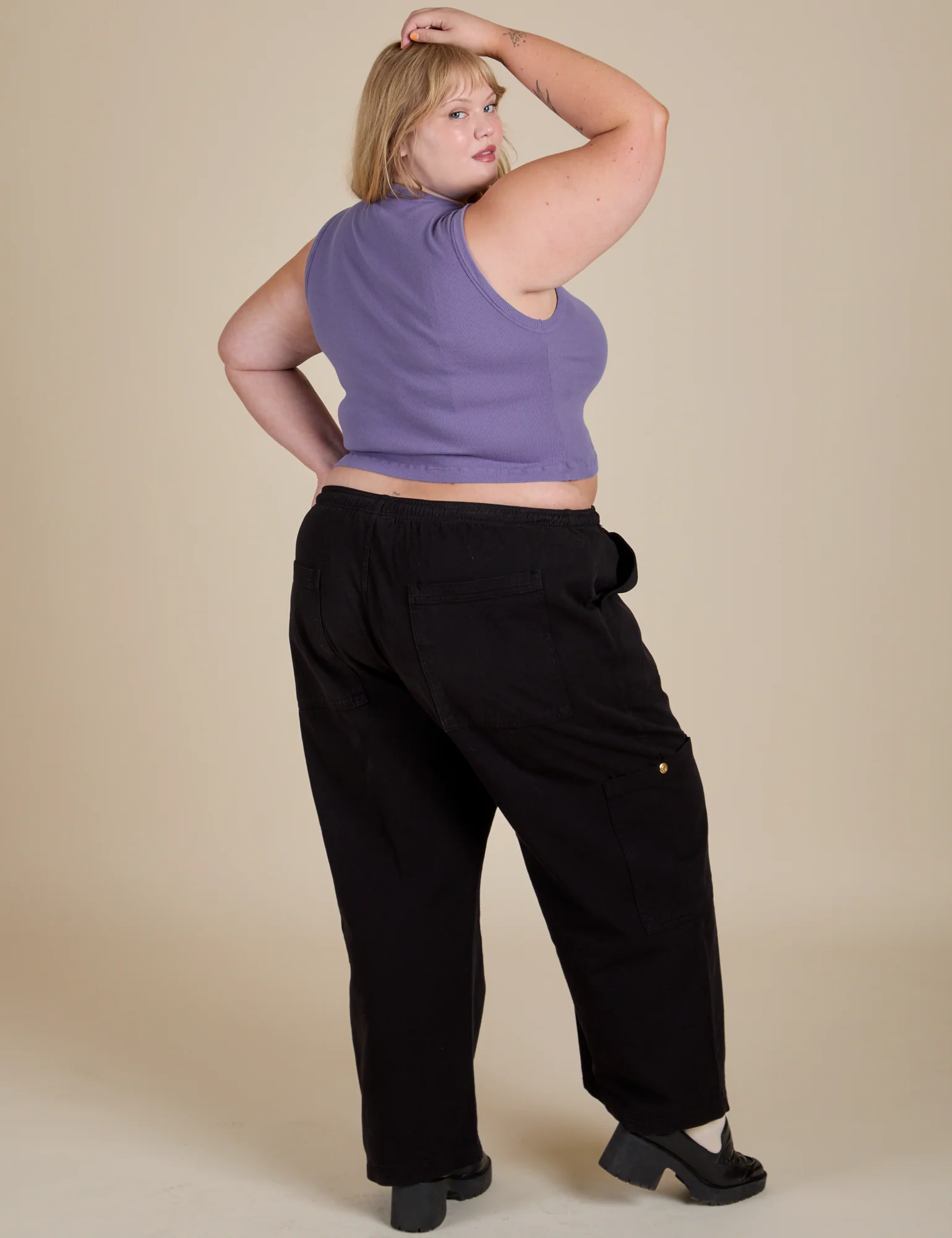 Muscle Tee - Faded Grape - Image 24