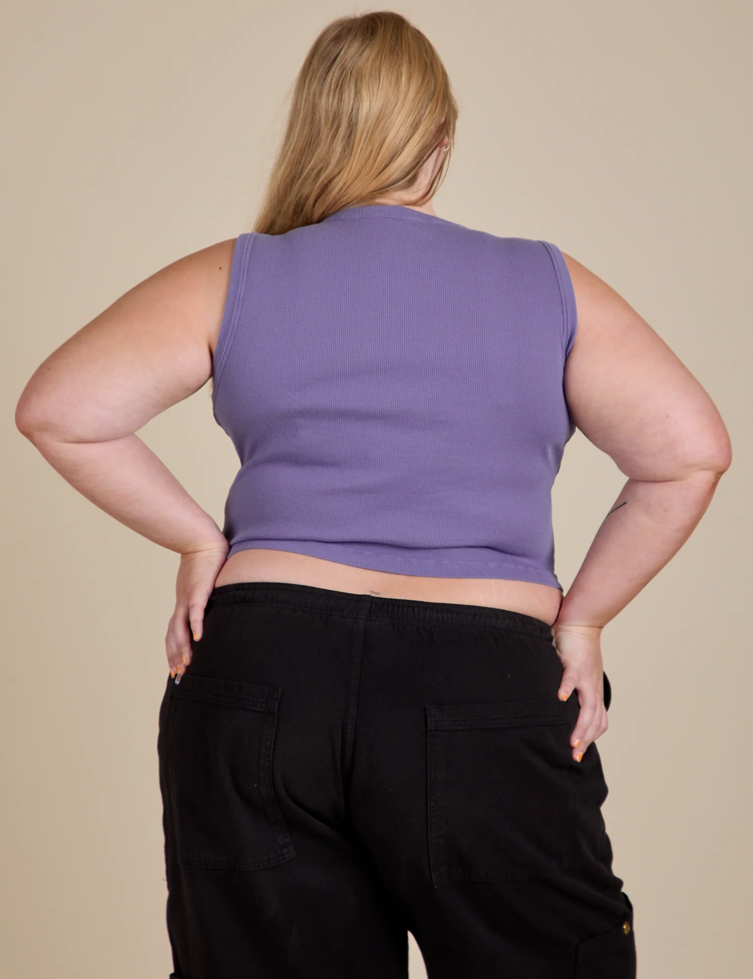 Muscle Tee - Faded Grape - Image 25