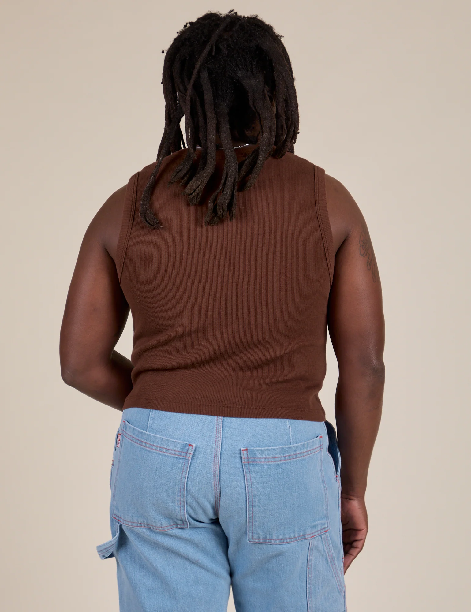 Muscle Tee - Fudgesicle Brown - Image 13