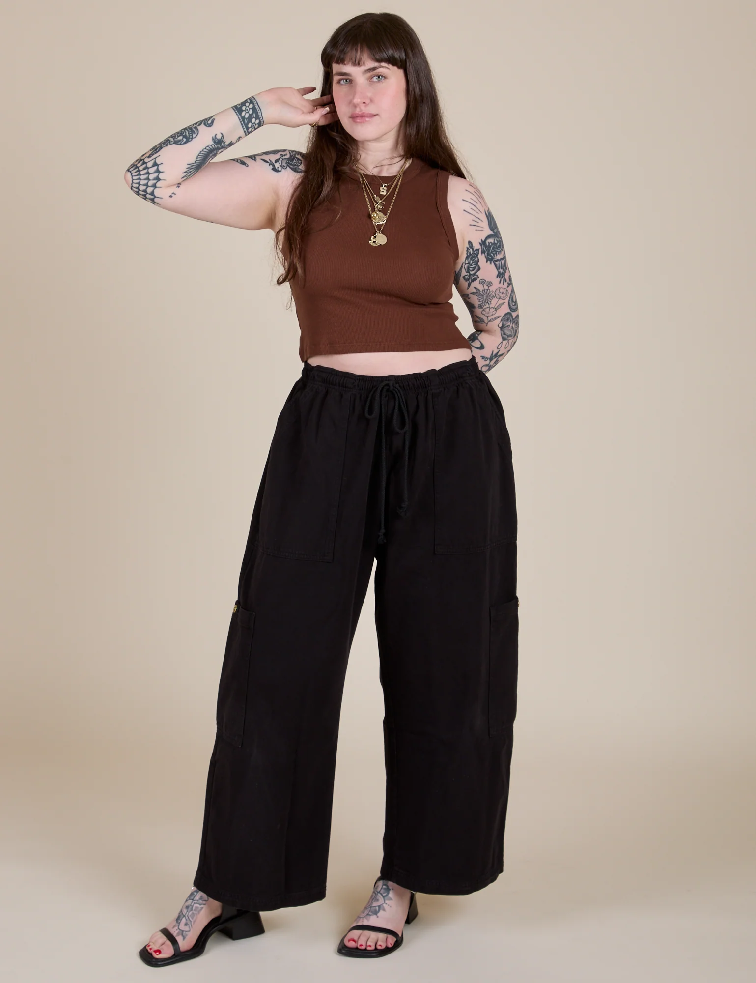 Muscle Tee - Fudgesicle Brown - Image 18