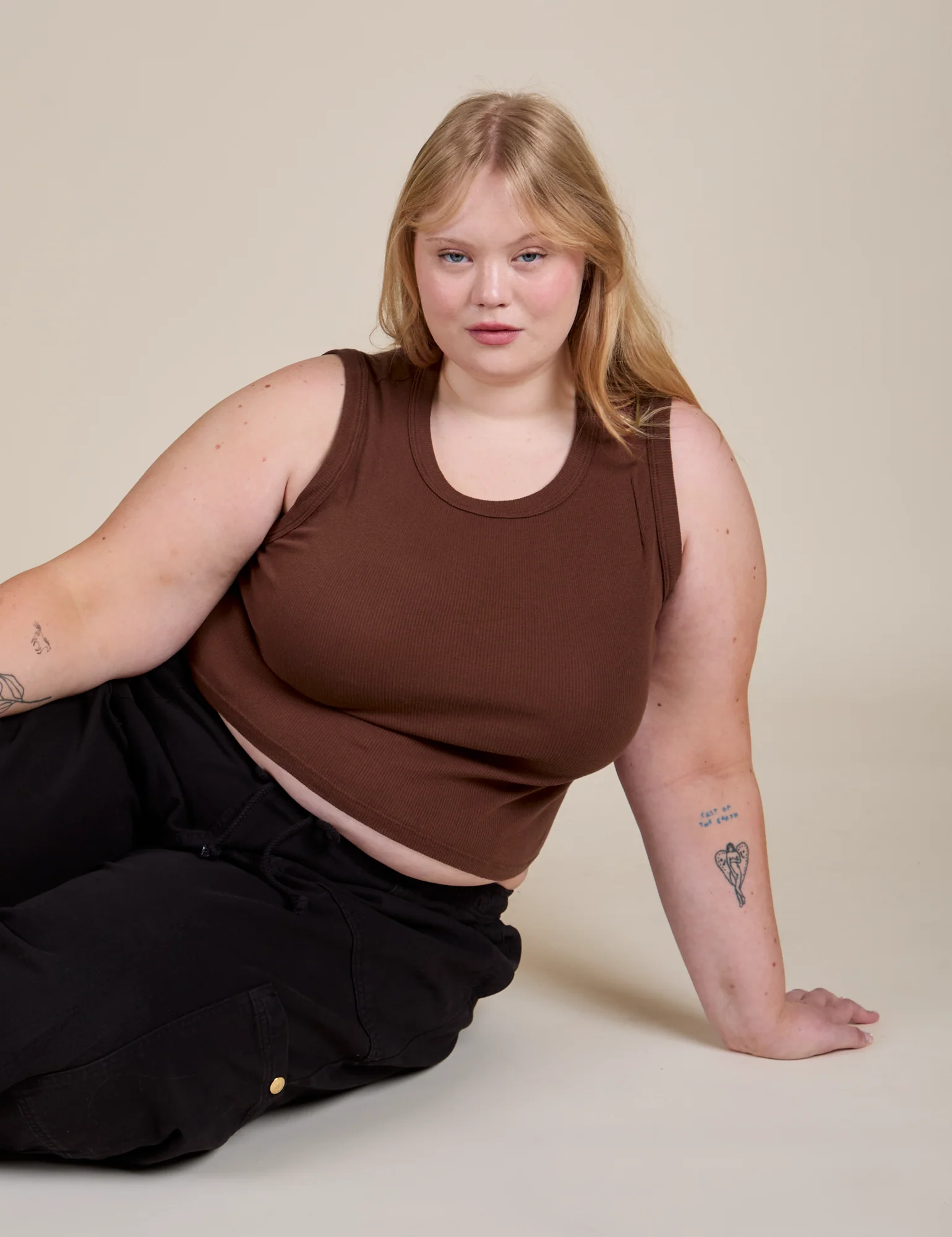 Muscle Tee - Fudgesicle Brown - Image 30