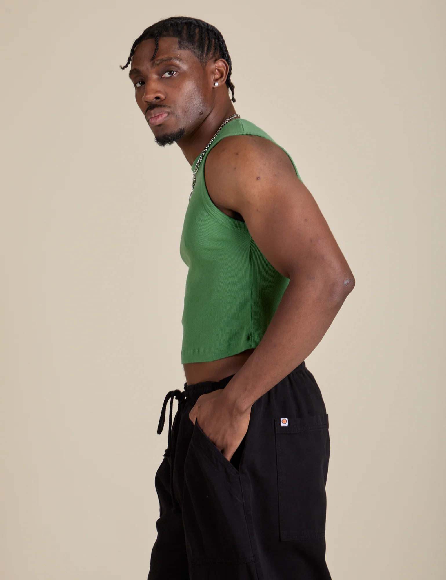 Muscle Tee - Seafoam Green - Image 21