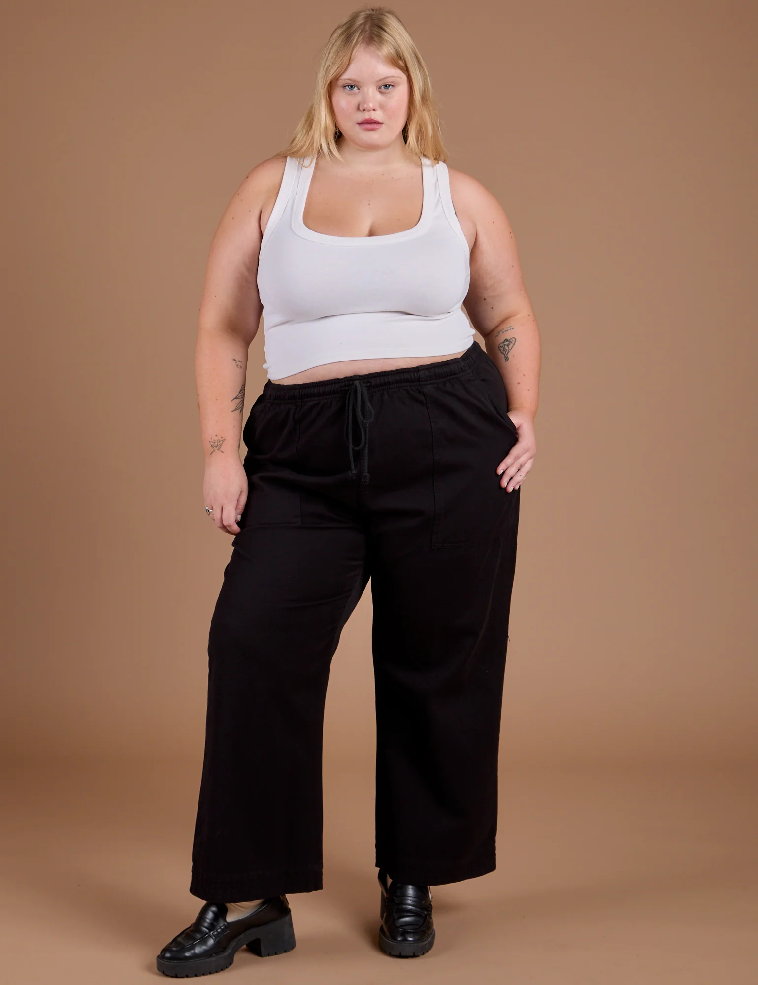 Organic Action Pants - Basic Black - Image 11