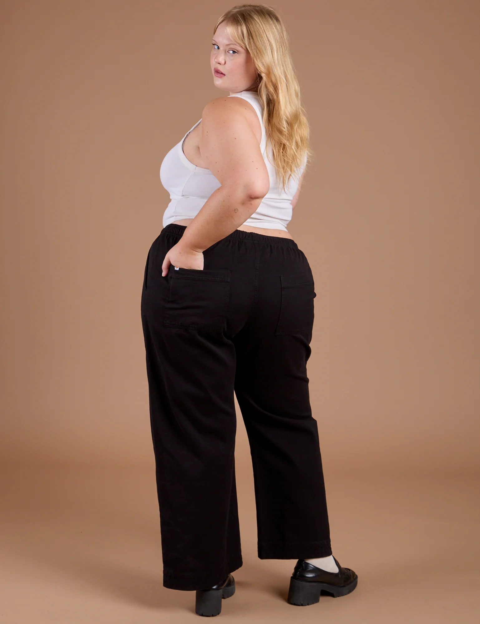Organic Action Pants - Basic Black - Image 13