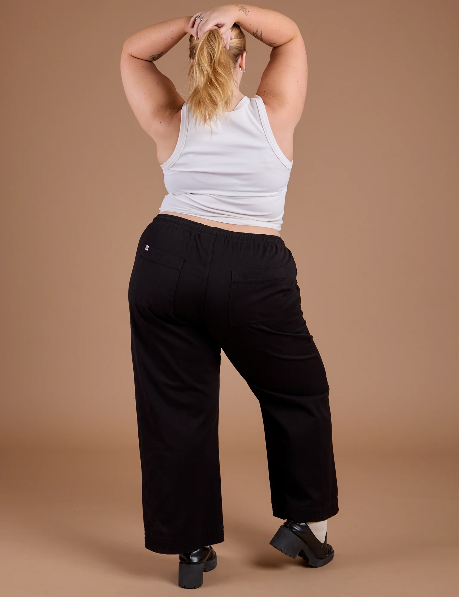 Organic Action Pants - Basic Black - Image 15