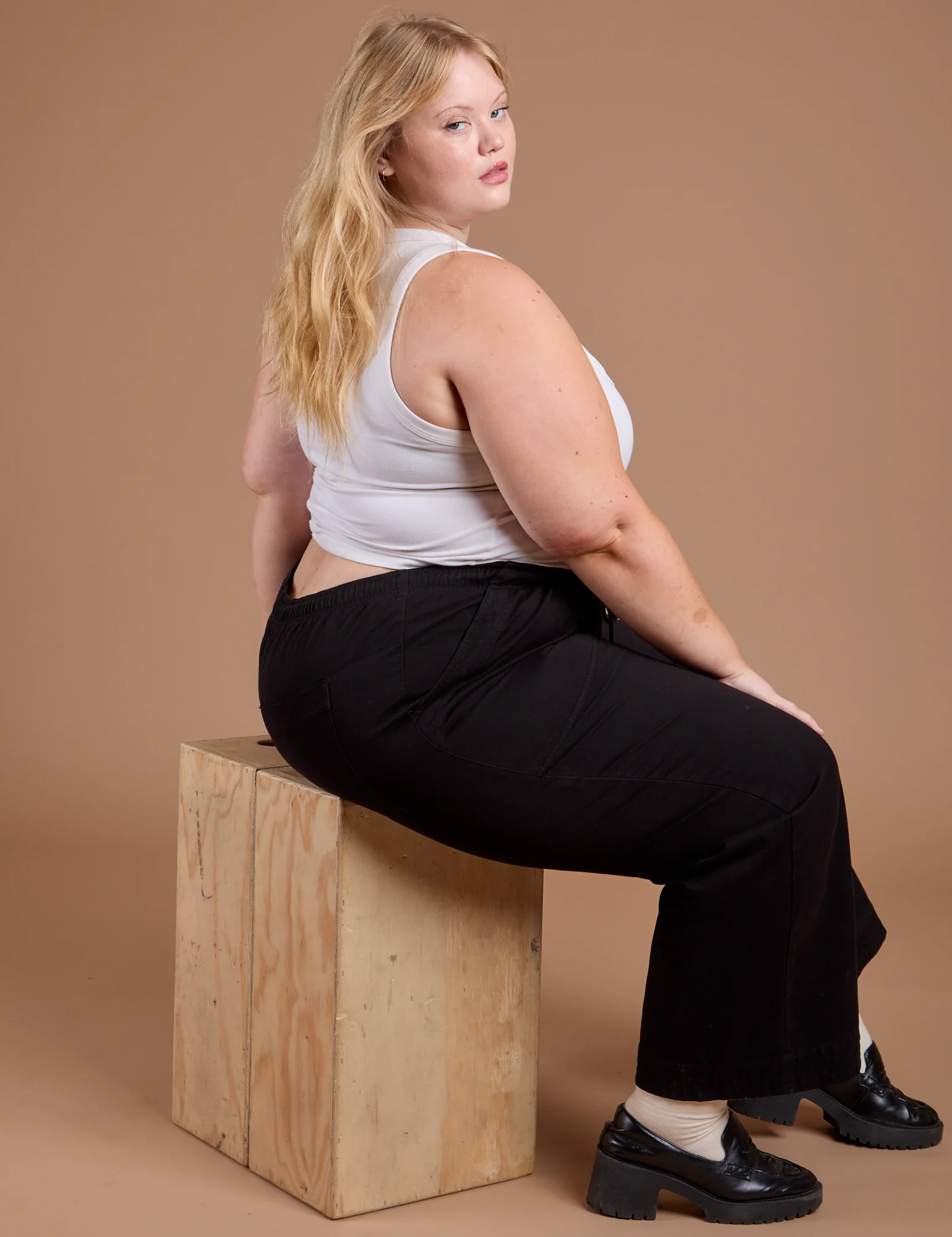 Organic Action Pants - Basic Black - Image 16