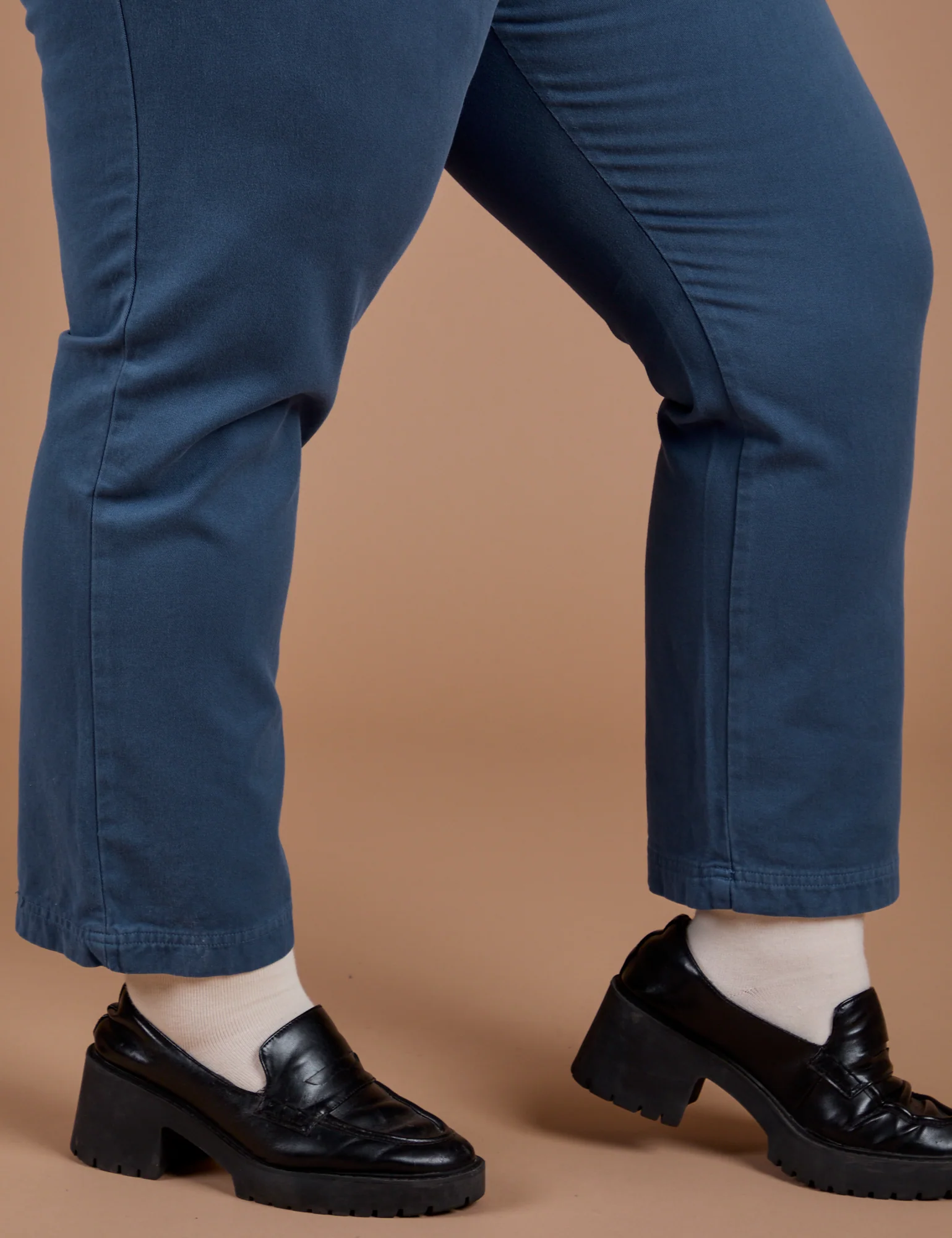Organic Work Pants - French Blue - Image 13