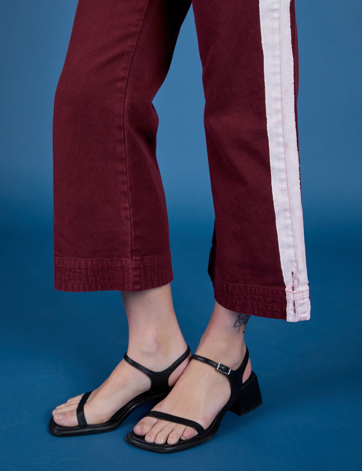 Painted Action Pants - Red Wine - Image 6