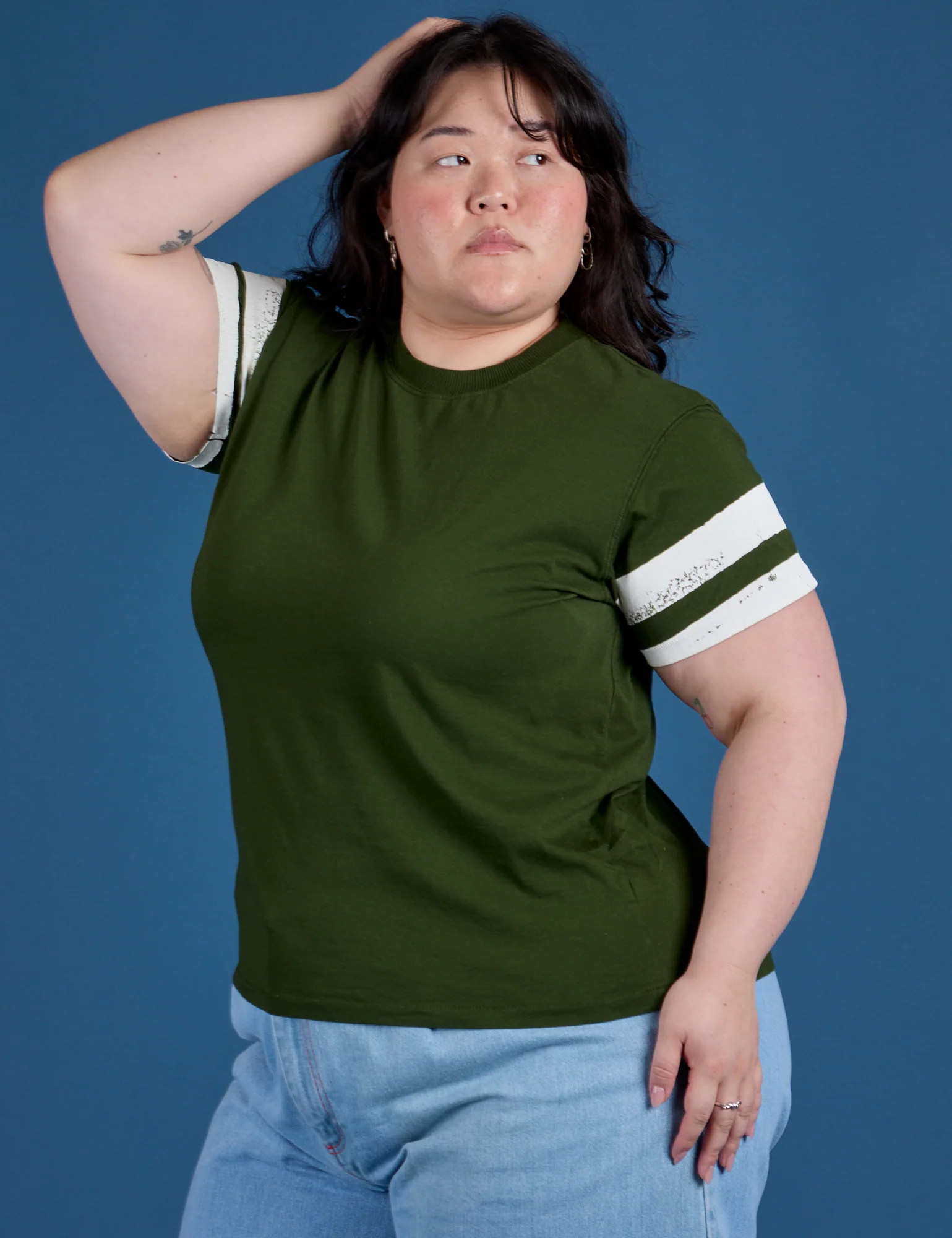 Painted Vintage Tee - Evergreen - Image 10