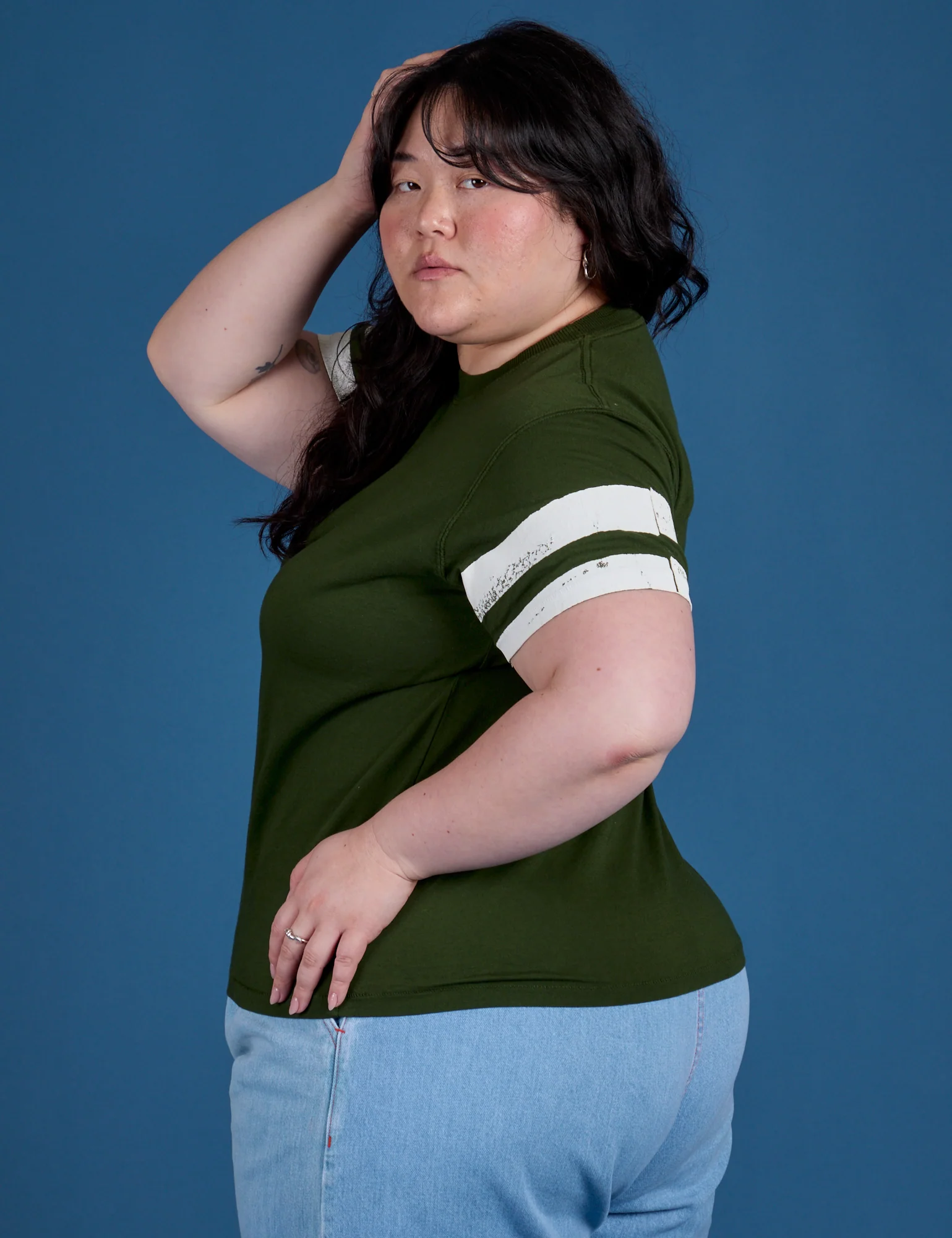 Painted Vintage Tee - Evergreen - Image 12
