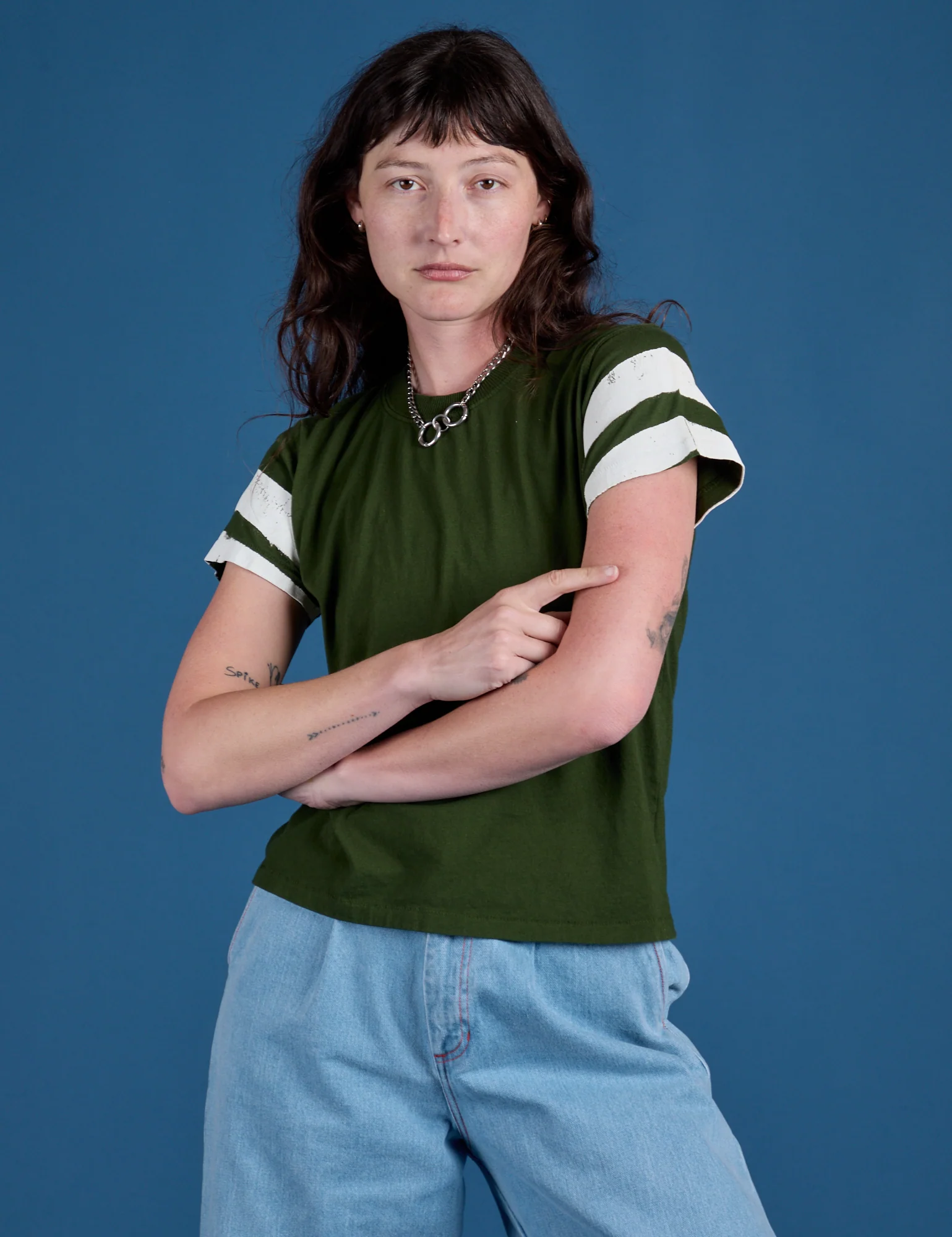 Painted Vintage Tee - Evergreen - Image 18
