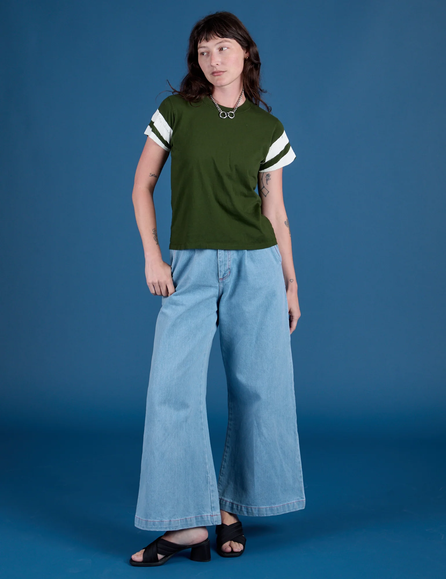 Painted Vintage Tee - Evergreen - Image 19