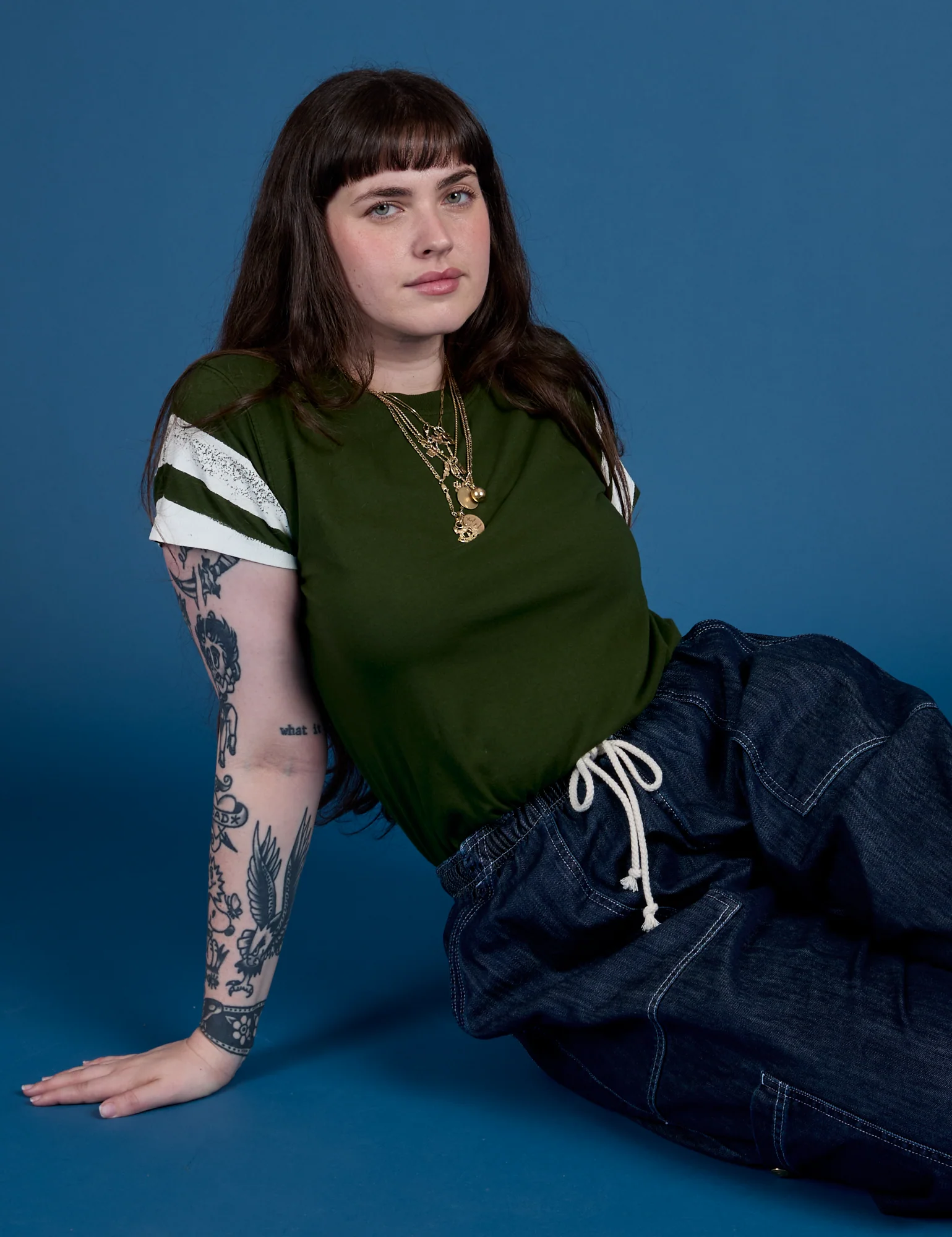Painted Vintage Tee - Evergreen - Image 8
