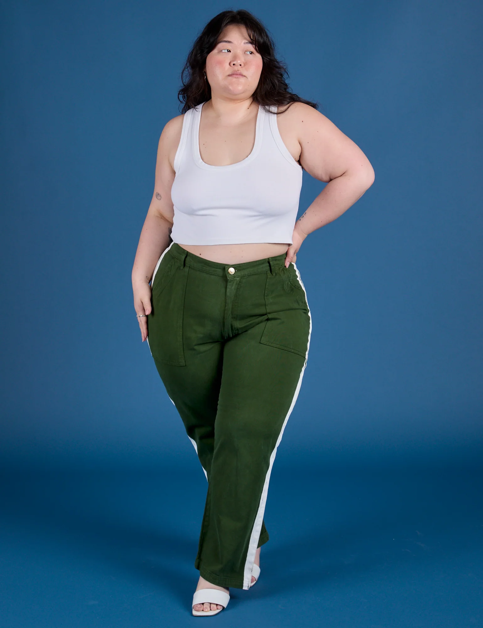 Painted Work Pants - Evergreen - Image 20