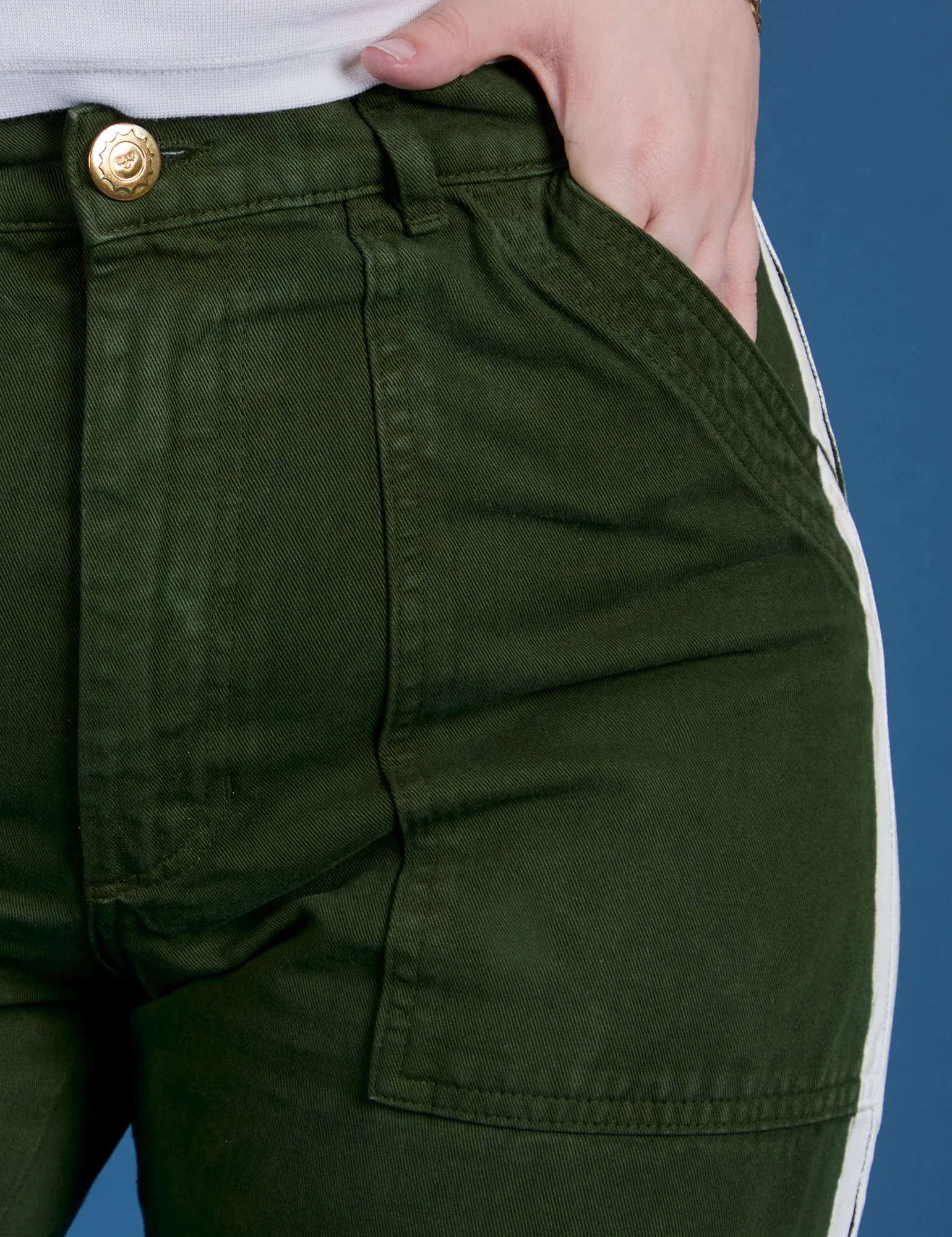 Painted Work Pants - Evergreen - Image 4
