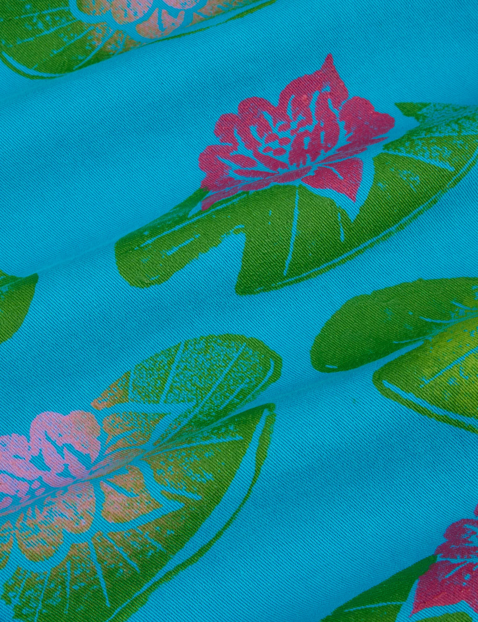 Paintstamped Work Pants - Lilypad - Image 2