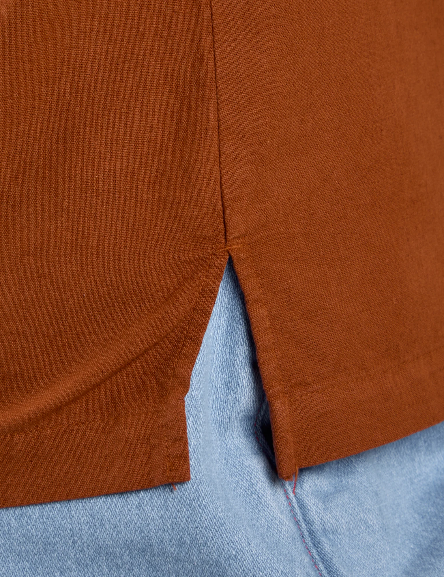 Pantry Button-Up - Burnt Terracotta - Image 14