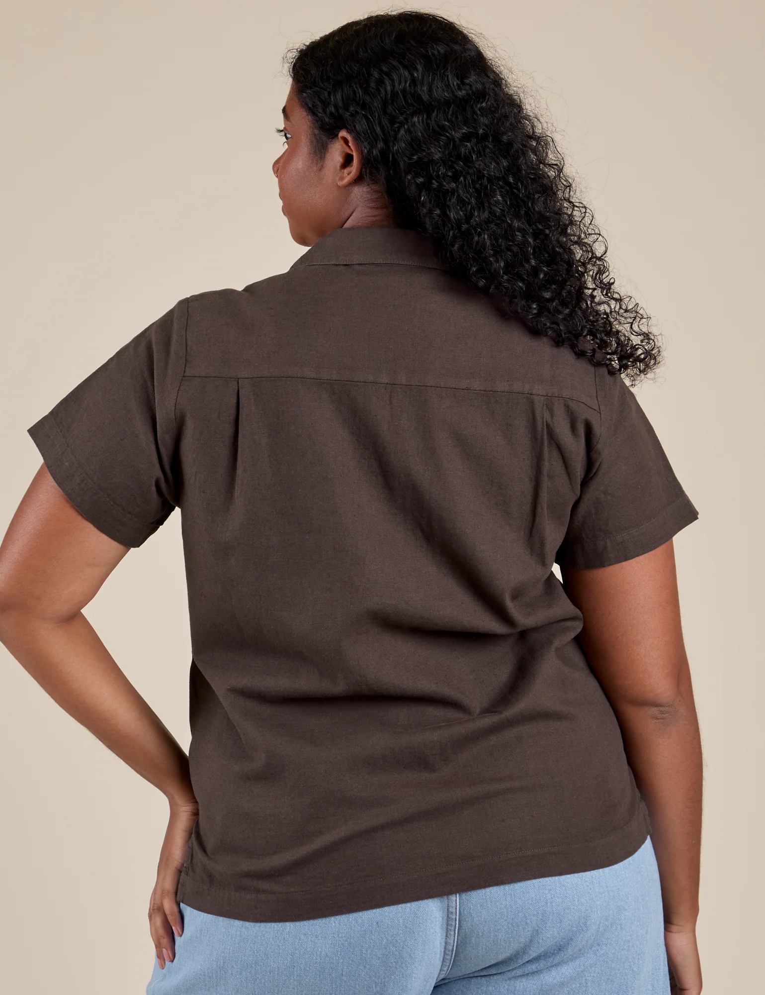 Pantry Button-Up - Espresso Brown - Image 16
