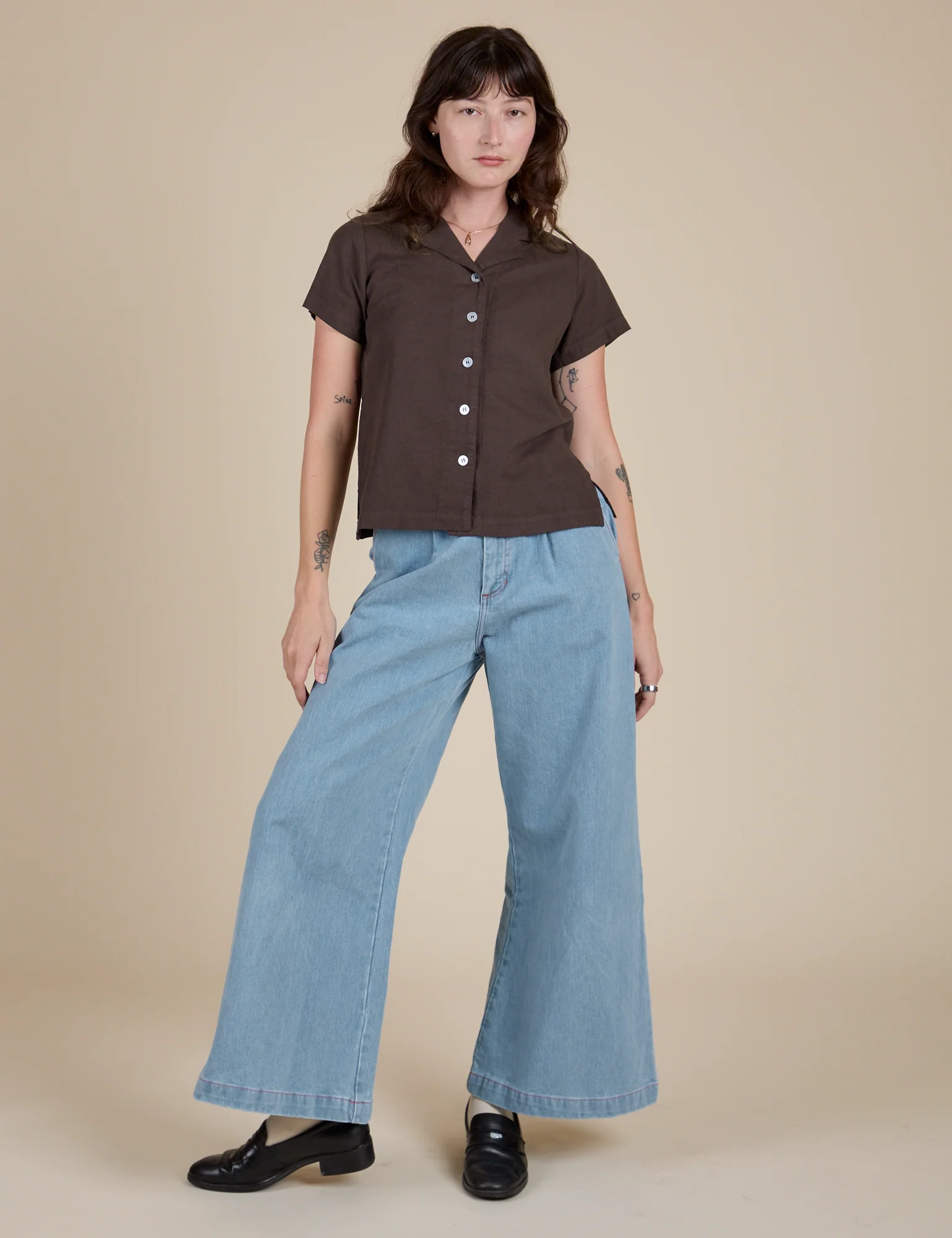 Pantry Button-Up - Espresso Brown - Image 22