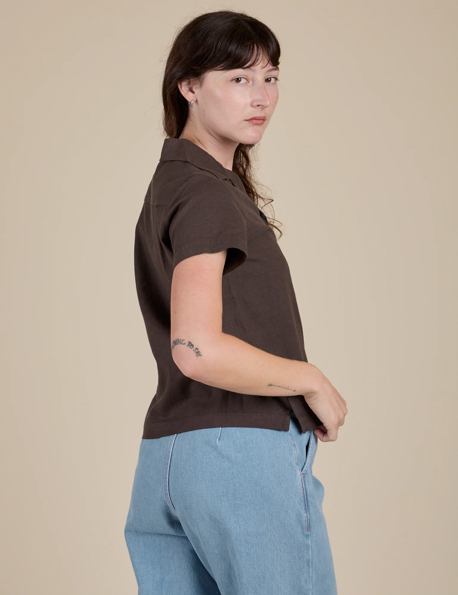 Pantry Button-Up - Espresso Brown - Image 26