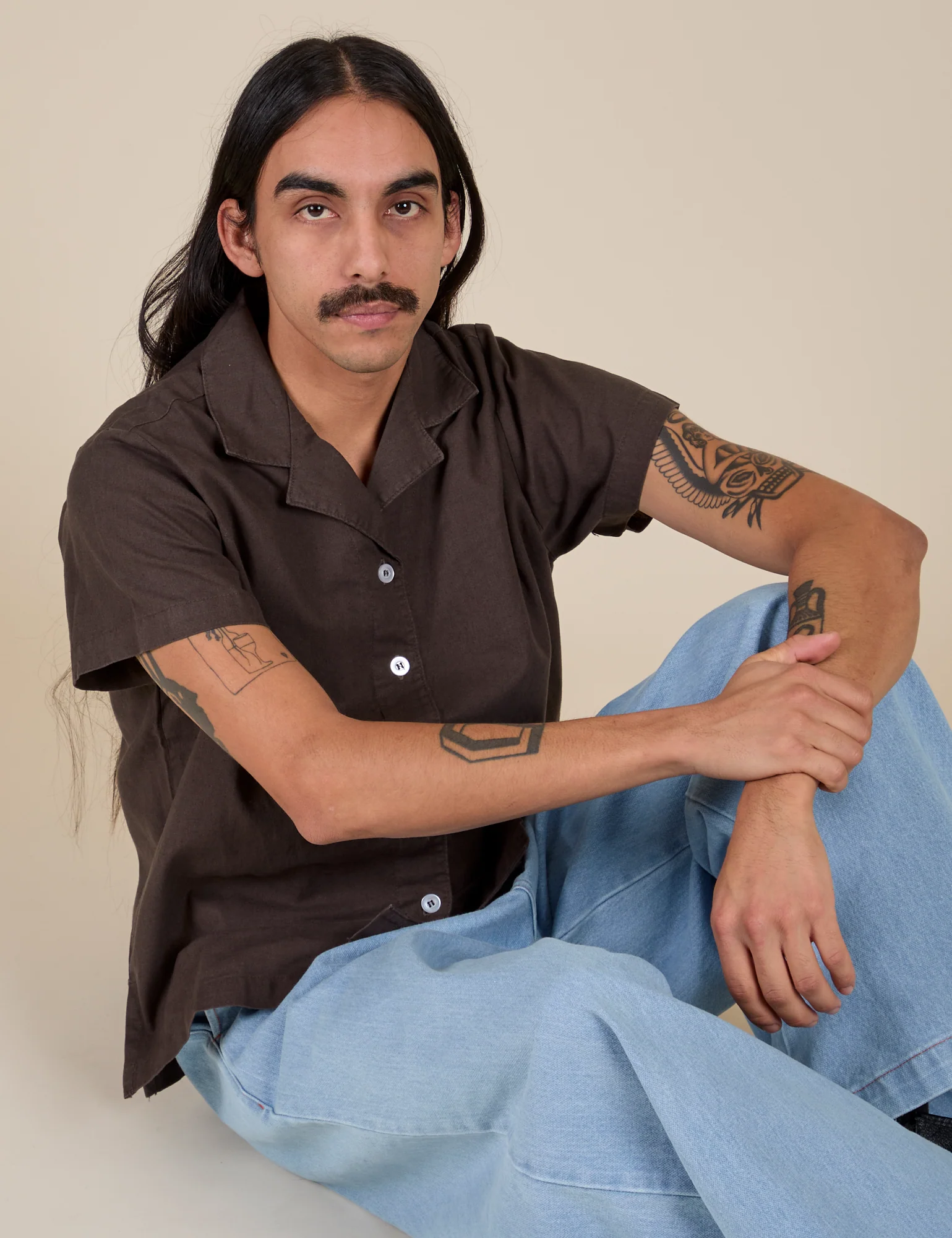 Pantry Button-Up - Espresso Brown - Image 9
