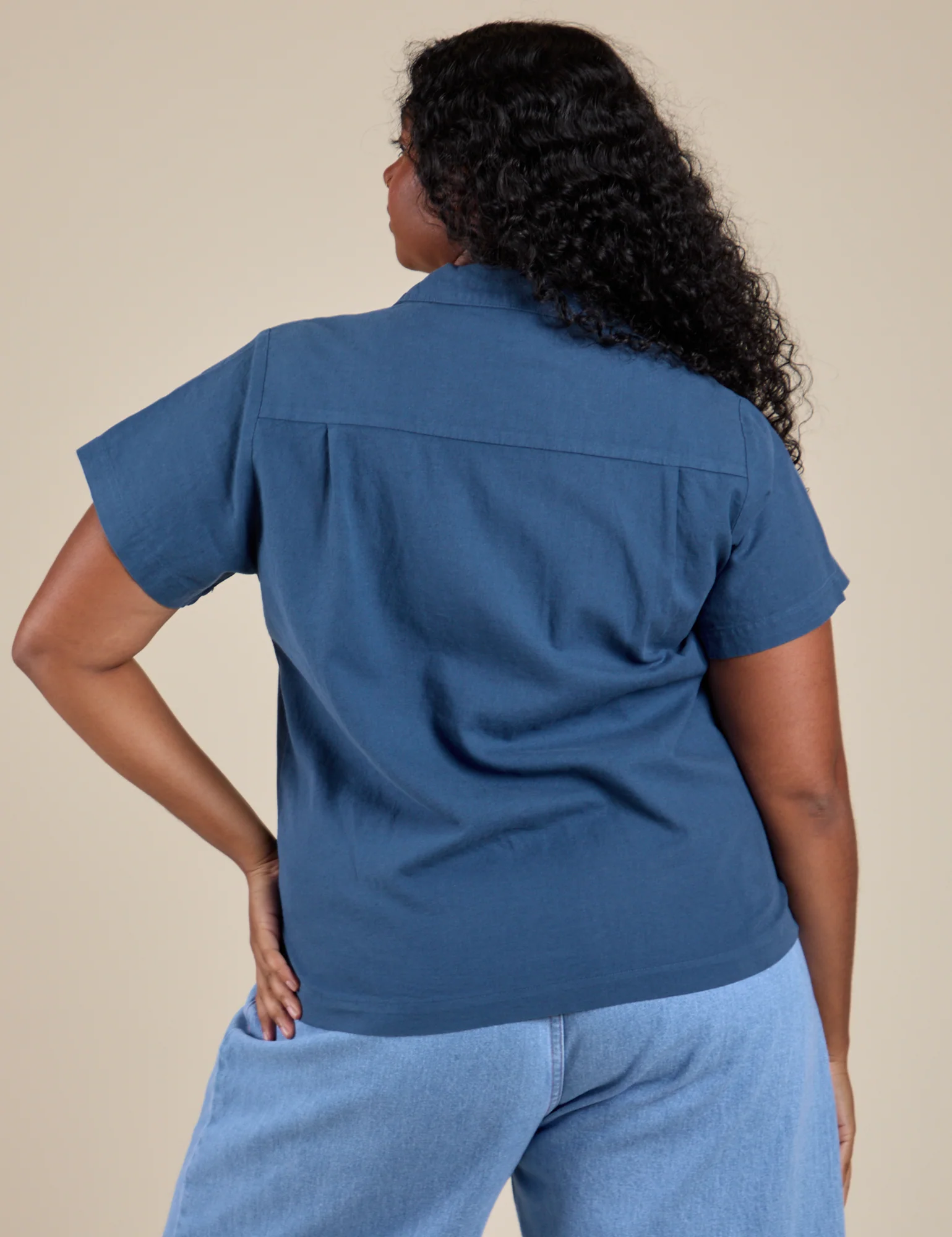 Pantry Button-Up - French Blue - Image 16