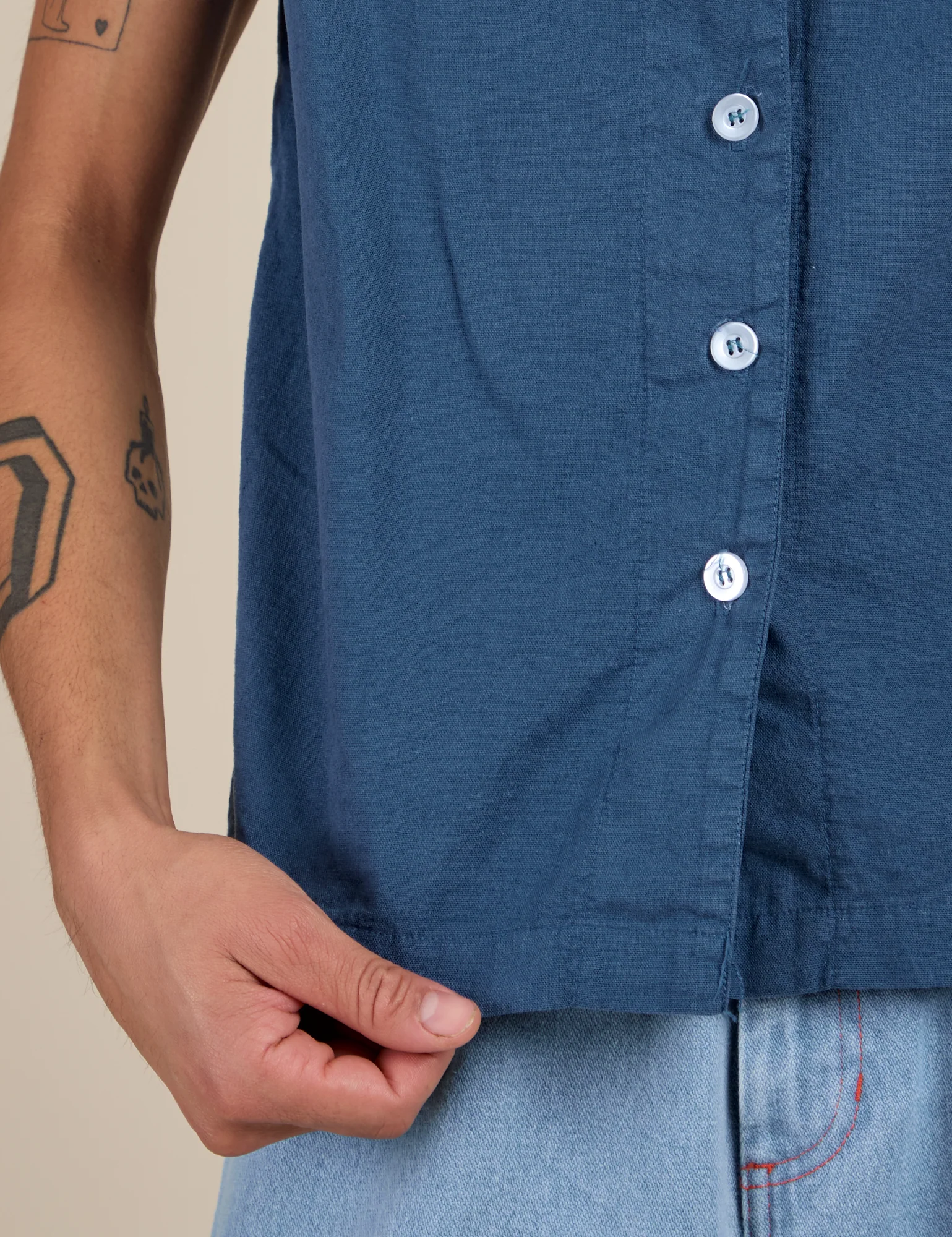 Pantry Button-Up - French Blue - Image 22