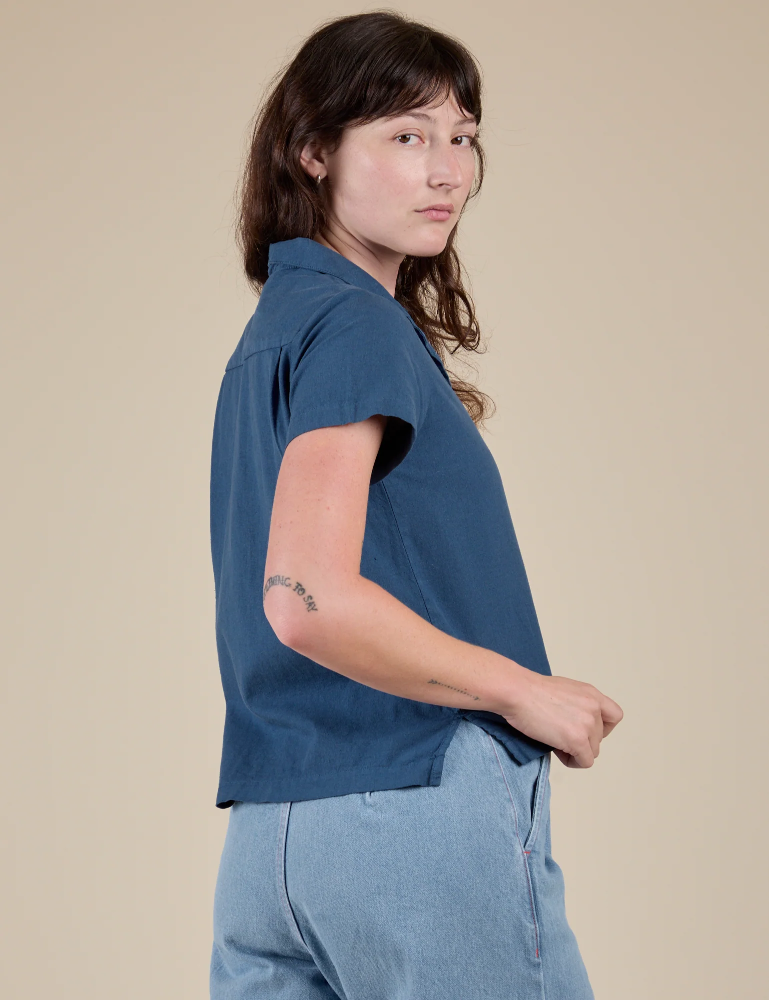 Pantry Button-Up - French Blue - Image 8