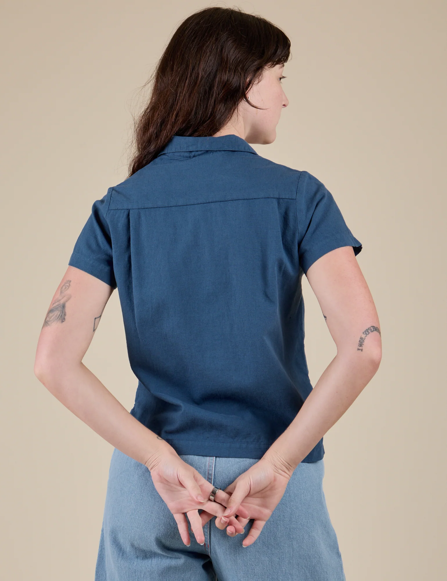 Pantry Button-Up - French Blue - Image 9