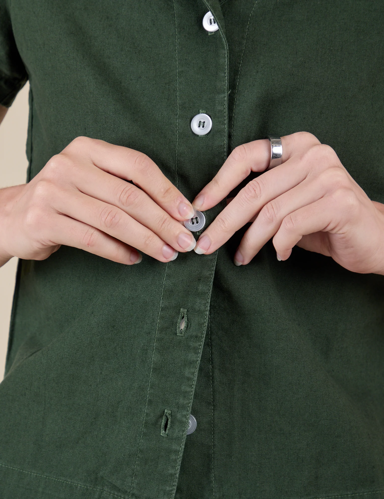 Pantry Button-Up - Swamp Green *FINAL SALE* - Image 20