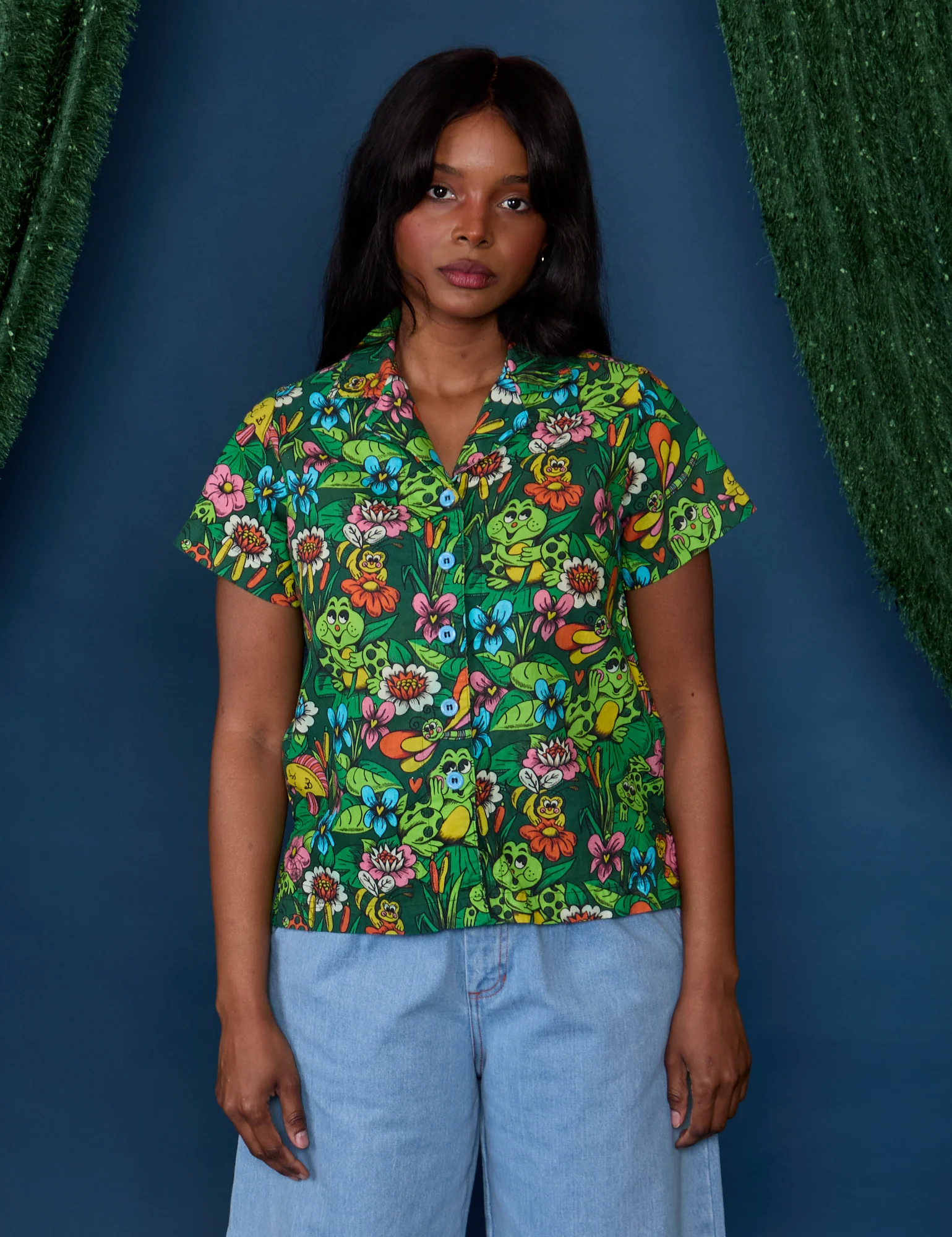 Pond Party Pantry Button-Up - Image 16