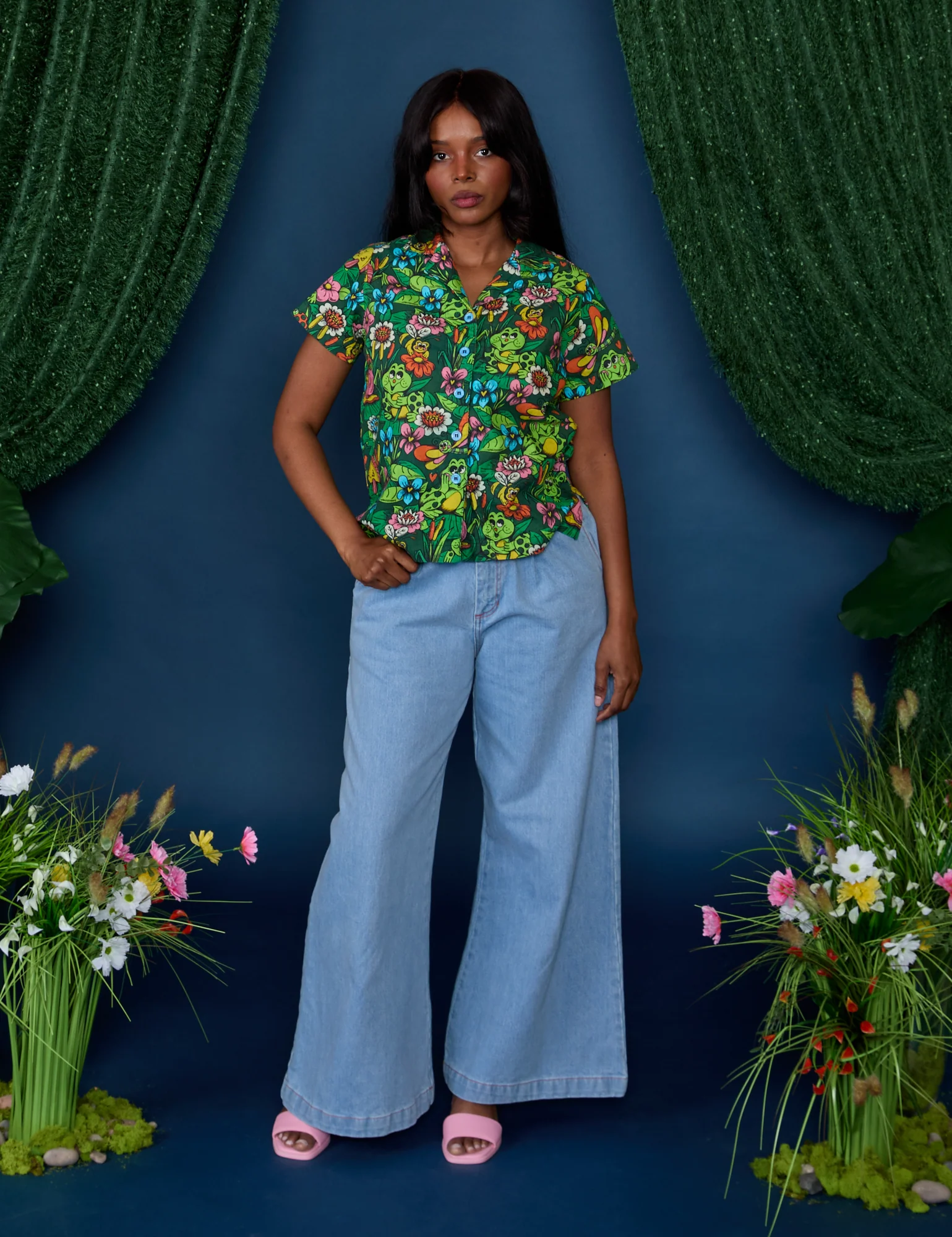 Pond Party Pantry Button-Up - Image 17