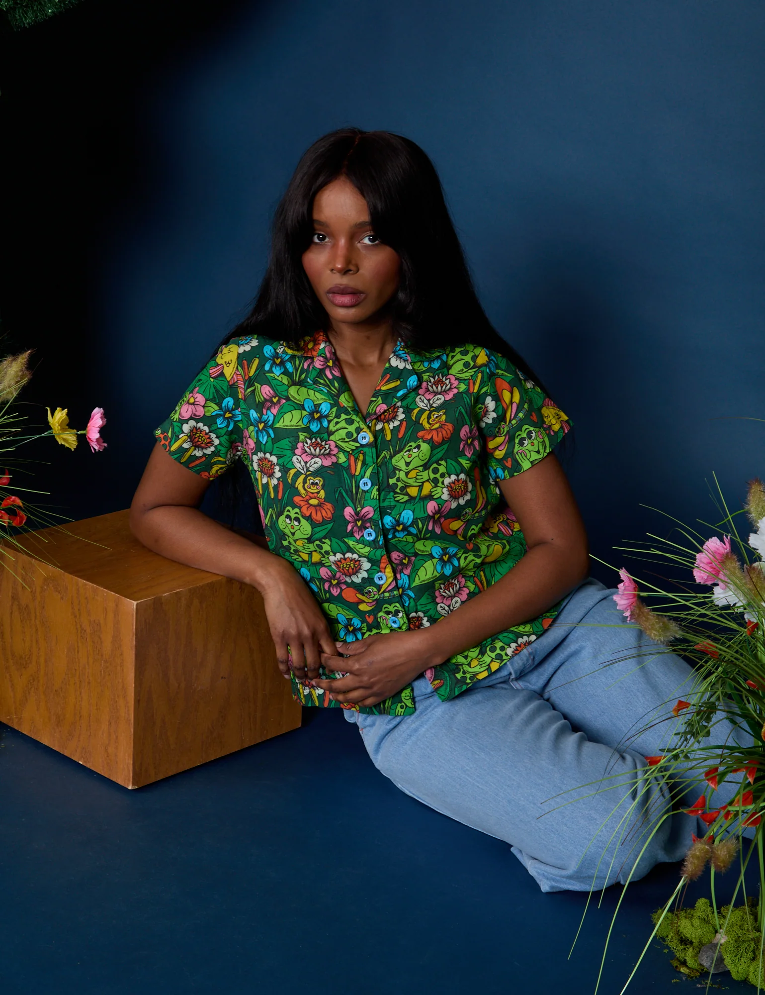 Pond Party Pantry Button-Up - Image 19