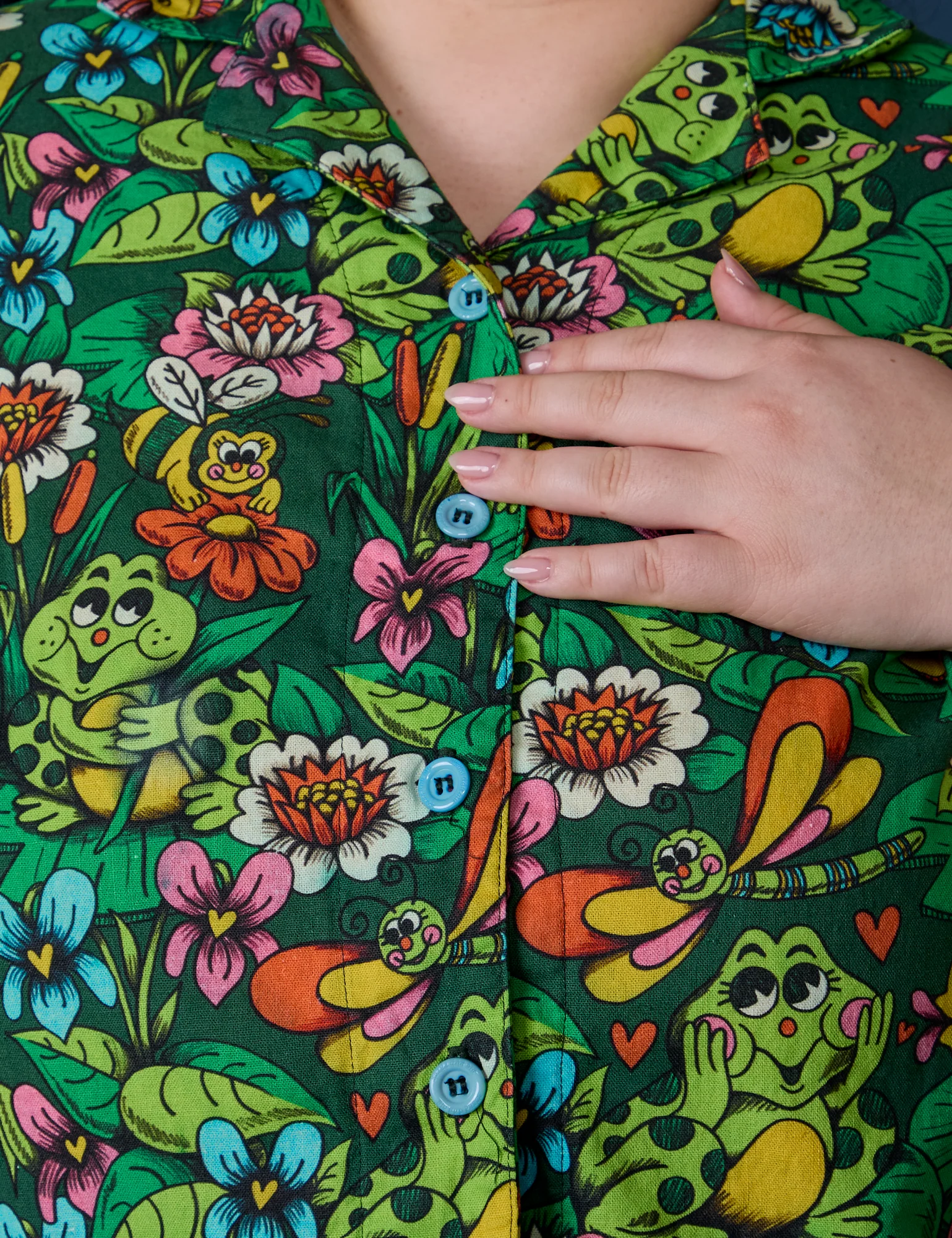 Pond Party Pantry Button-Up - Image 4