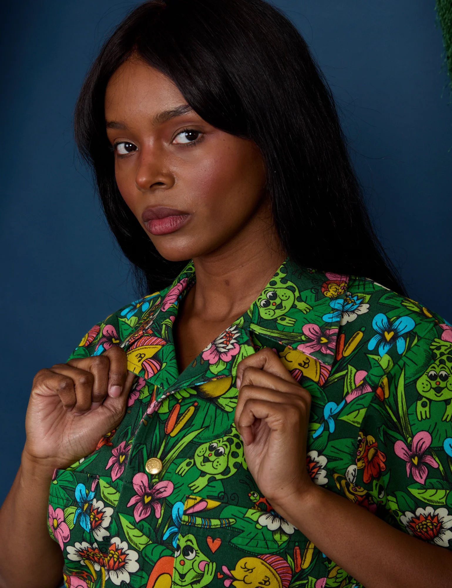 Pond Party Print Jumpsuit - Image 6
