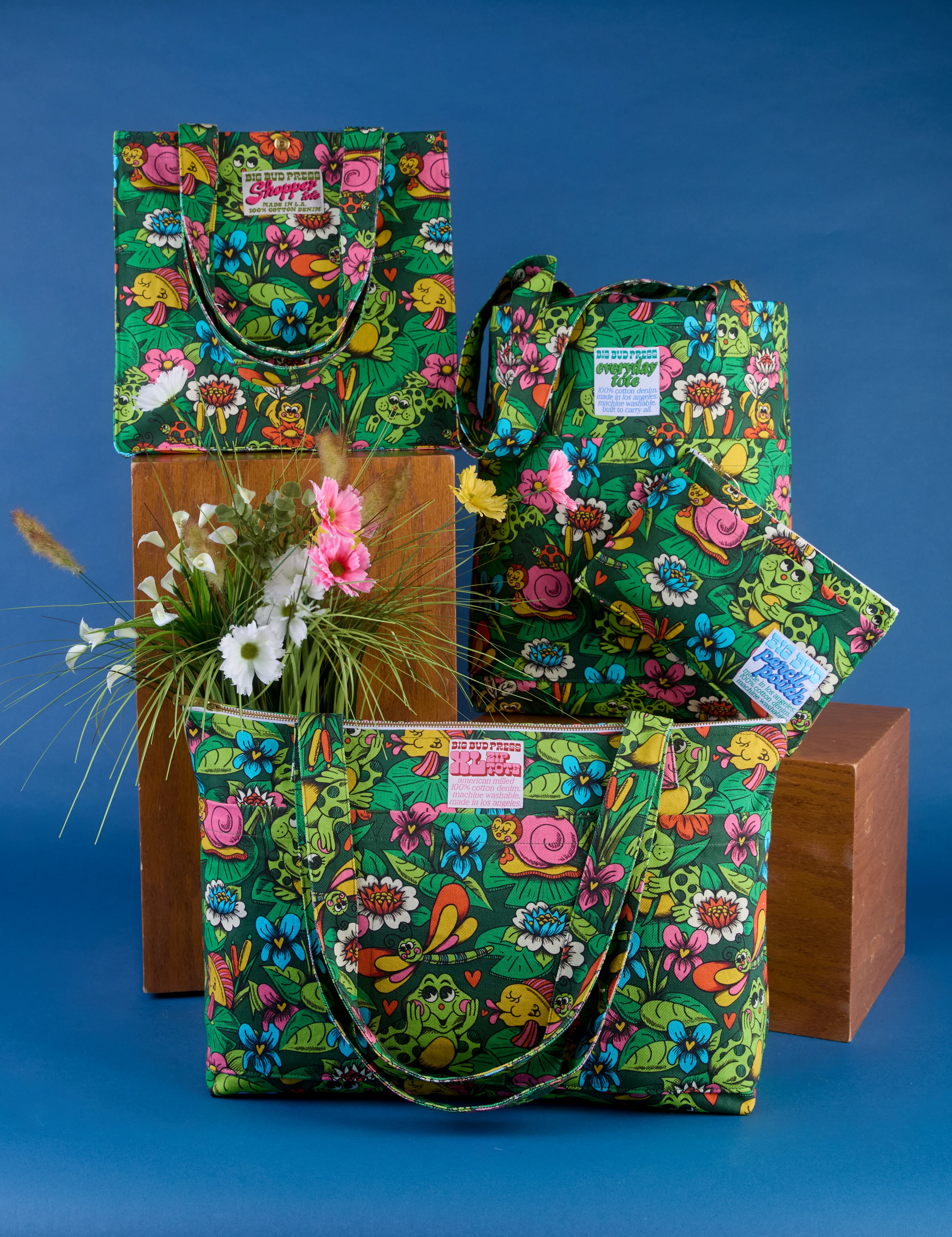 Pond Party Printed Bags - Image 20