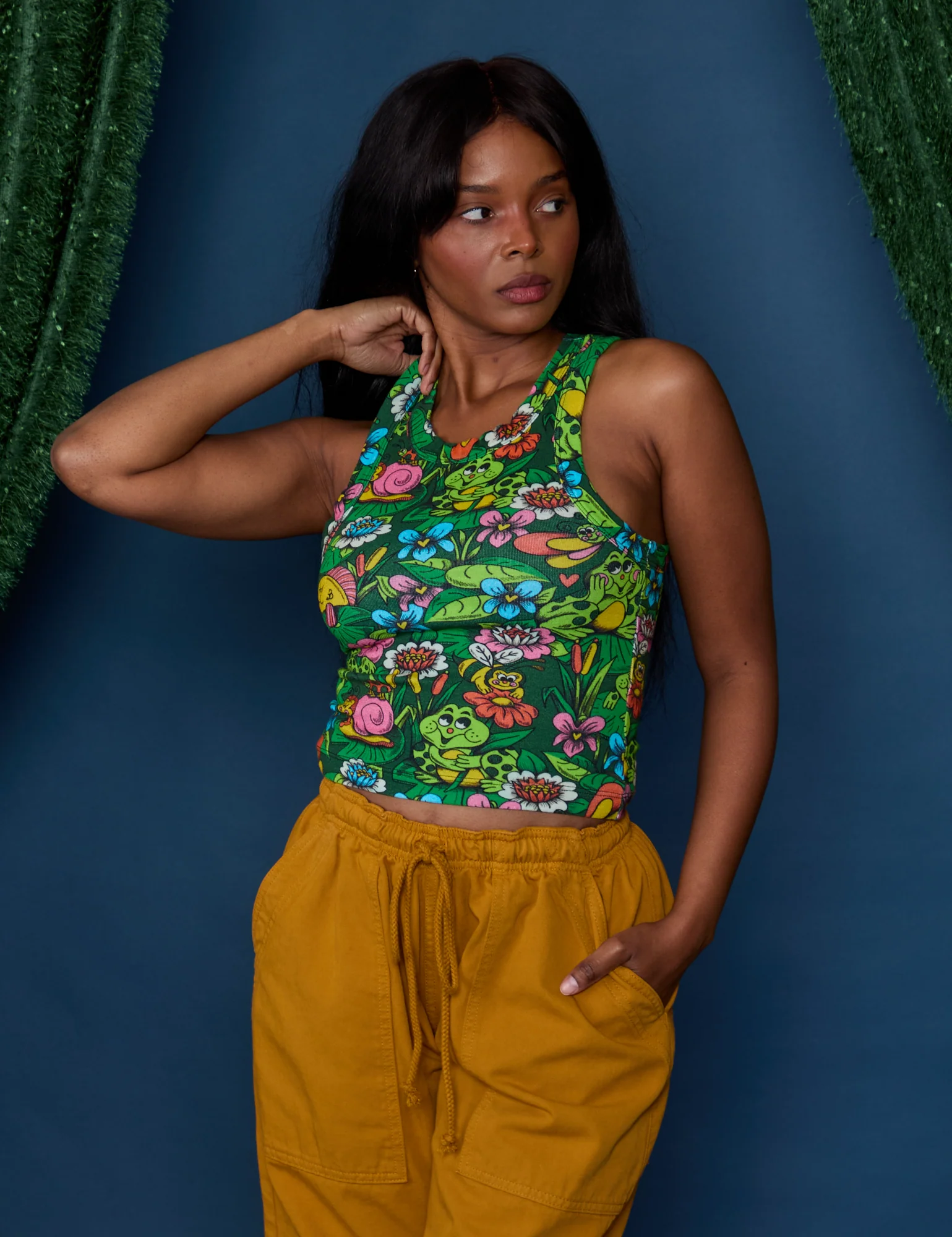 Pond Party Racerback Tank