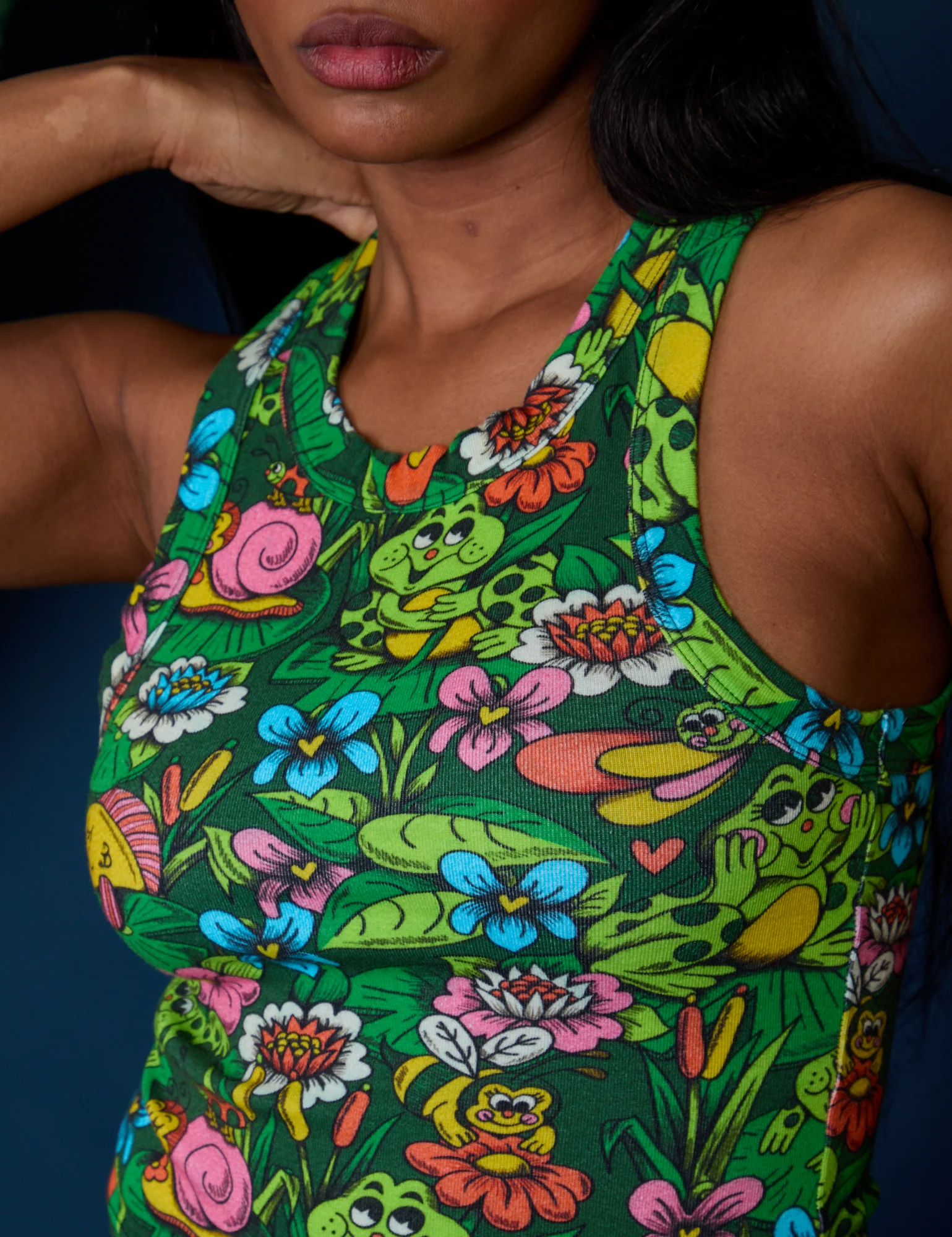 Pond Party Racerback Tank - Image 4