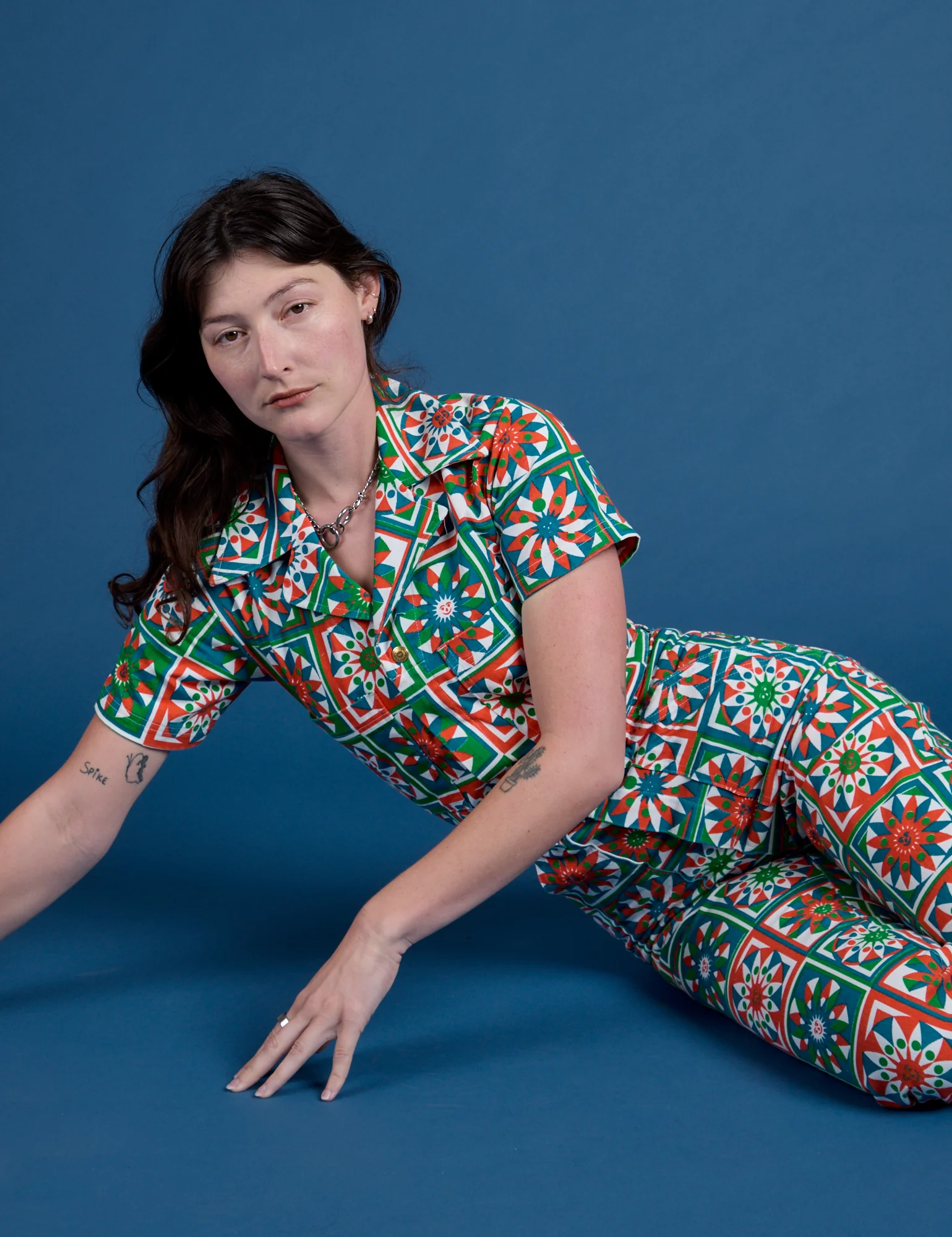 Quilt Print Jumpsuit *FINAL SALE* - Image 23